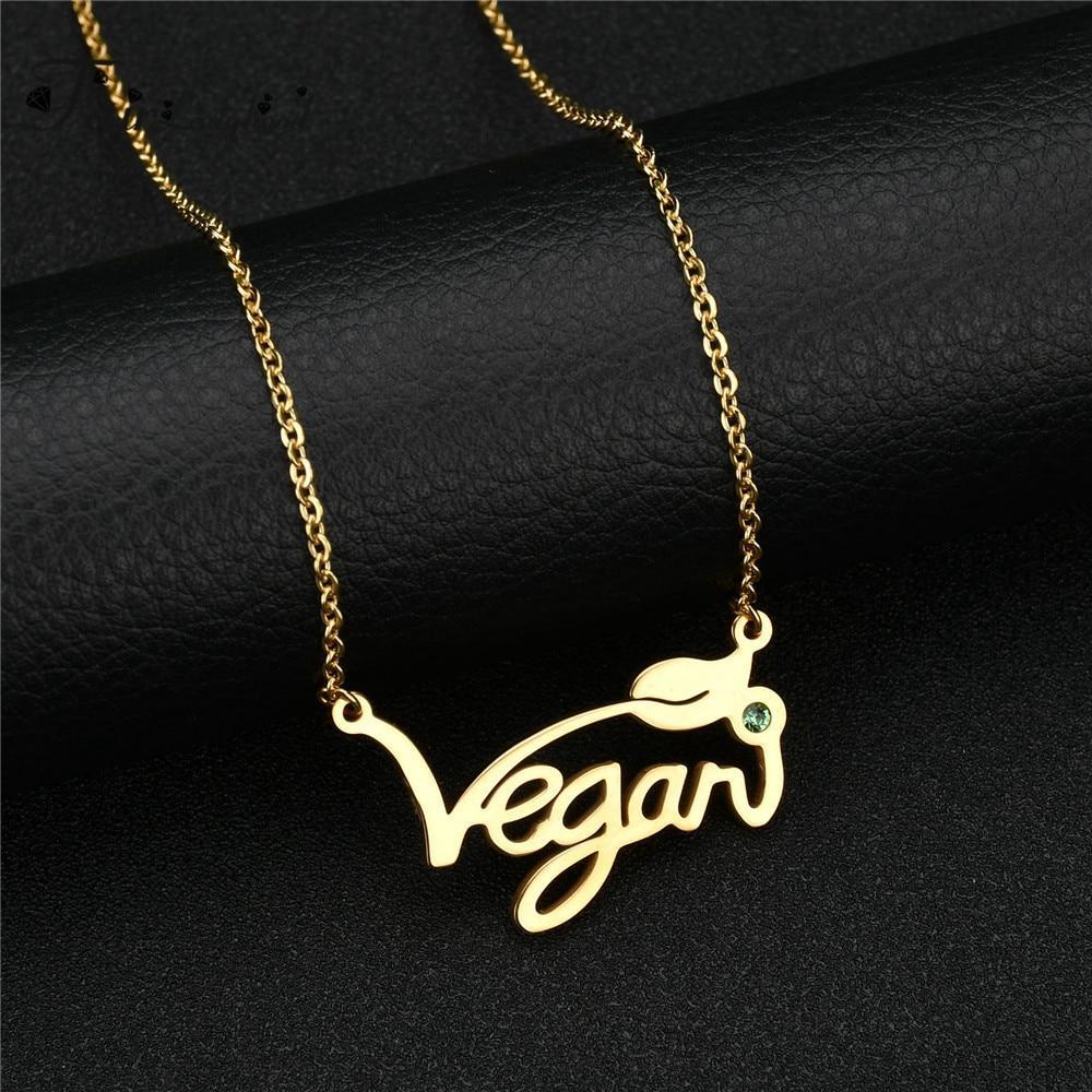 Vegan Stainless Steel Necklace & Ring in Silver, Gold and Rose Gold Tone, Great Gift! Great MESSAGE!、mySite、g9winljtr
