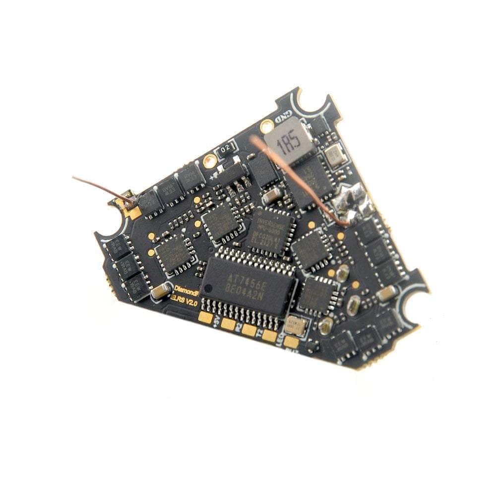  HappyModel Diamond 5-in-1 AIO - F4 FC + 1S ESC + 5.8GHz VTX + FrSky SPI RX + OSD、mySite、merchandisen