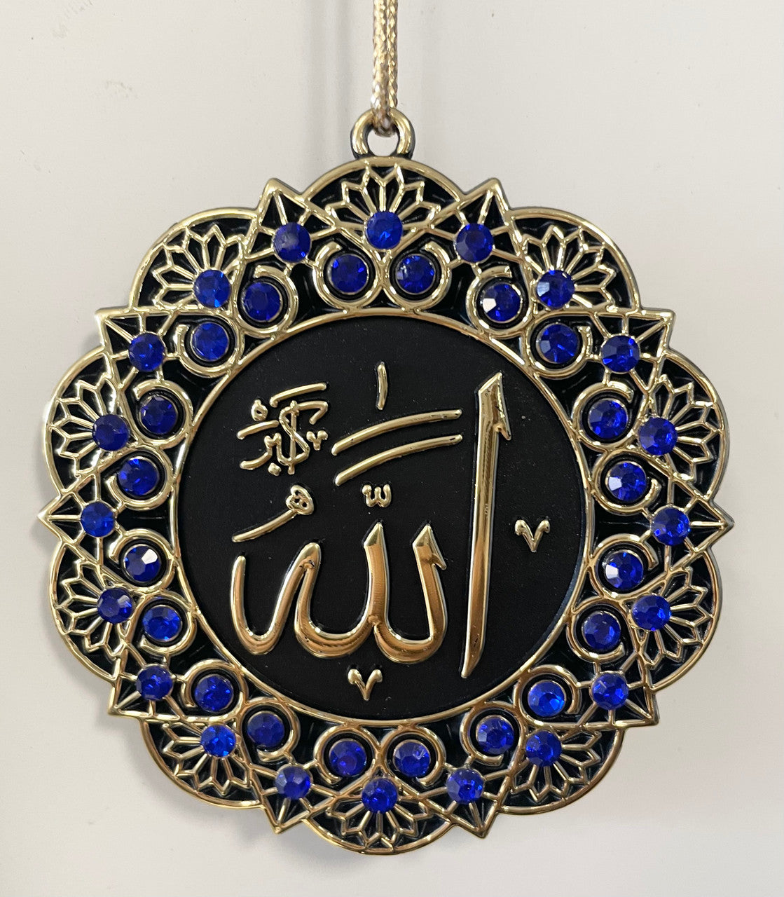 Hanging Ornament Allah/Mohammed (Blue & Gold)、mySite、topwebapps