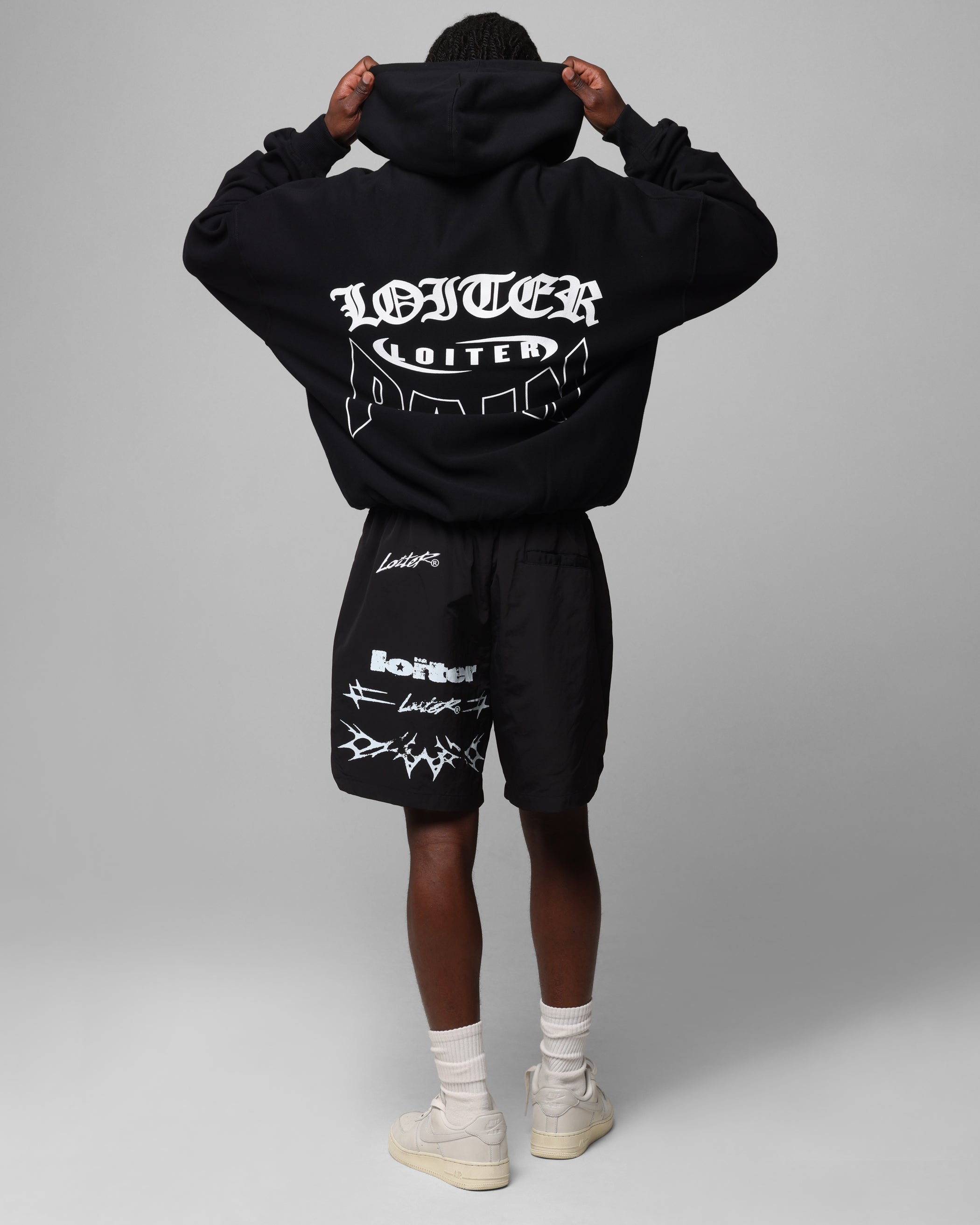 Loiter Ultimate Pain Hoodie Black、mySite、zt4zffjzw