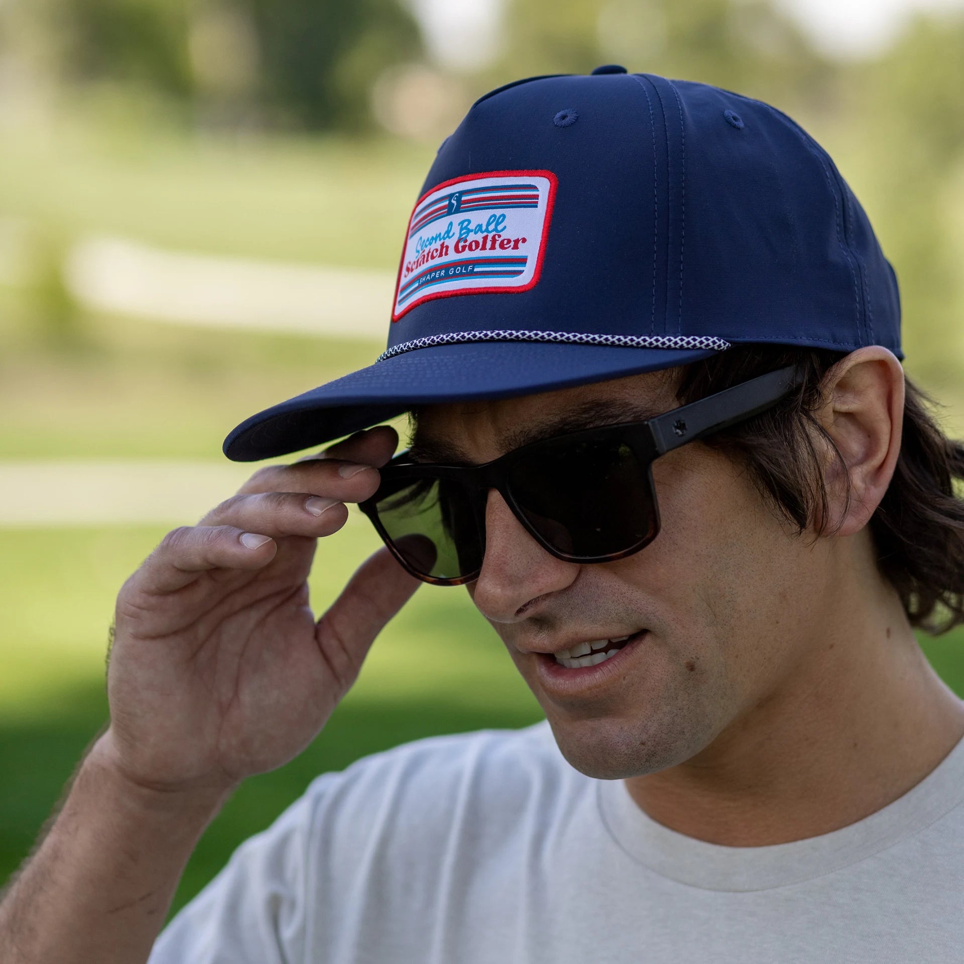 Shaper Golf Second Ball Scratch Golfer Snapback - Navy、mySite、i-lightchina