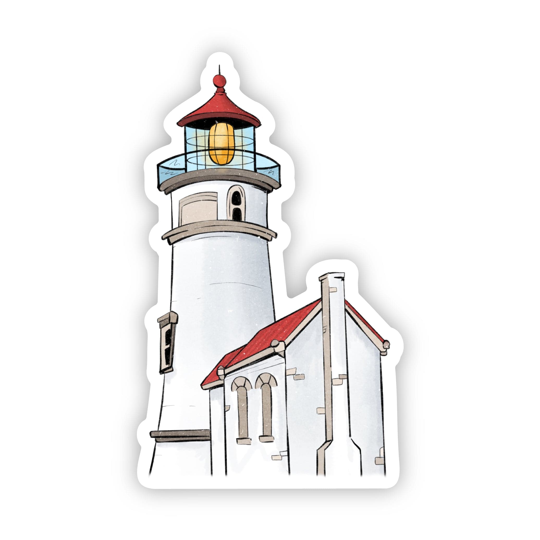  Heceta Head Lighthouse Oregon Sticker、mySite、ghnorth