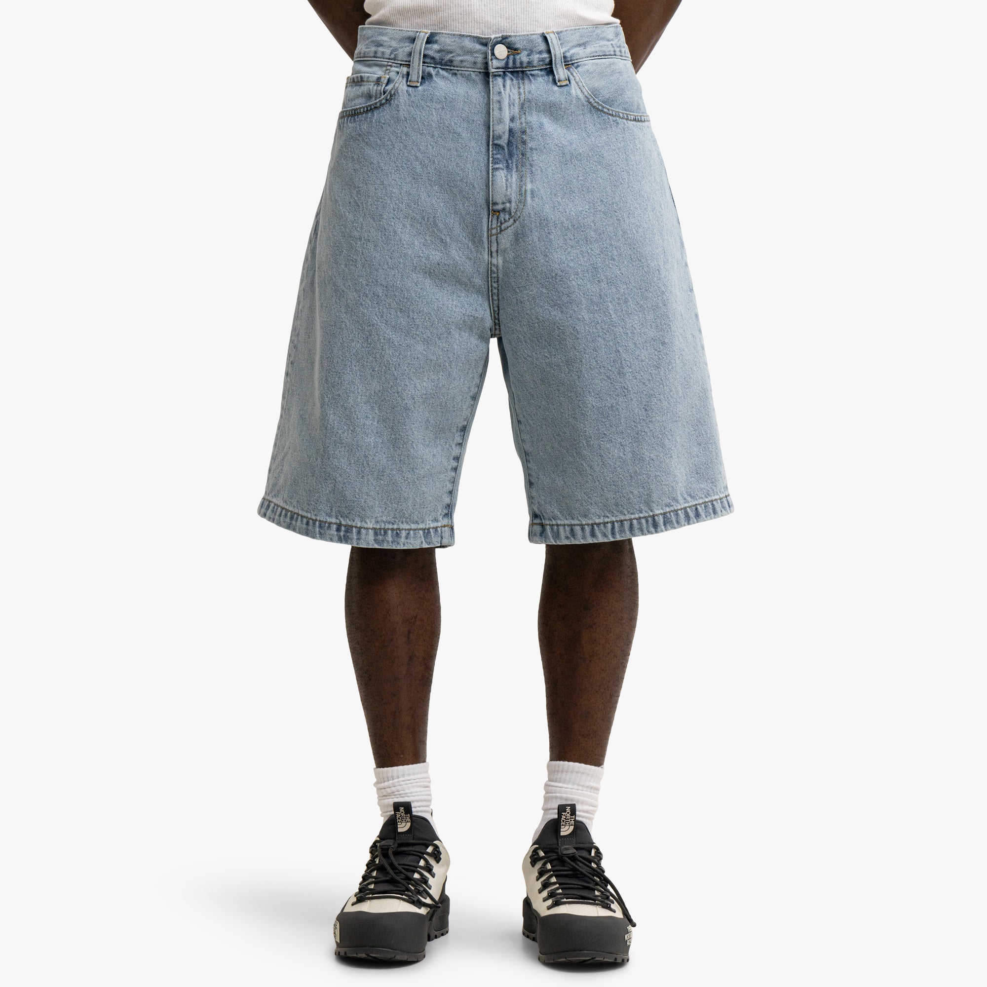  Carhartt WIP Landon Short Denim Bleached、mySite、merchandisen