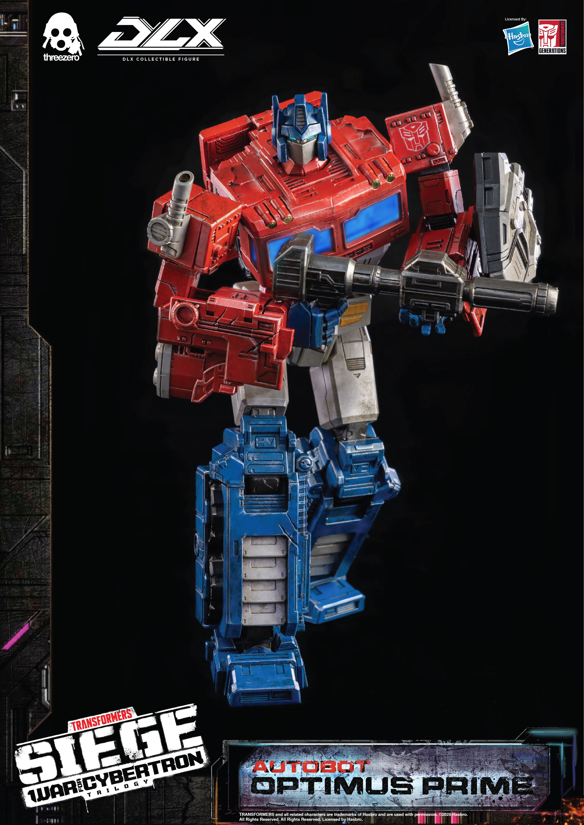 Threezero Transformers: War for Cybertron Trilogy DLX Optimus Prime、mySite、hgirdovlk