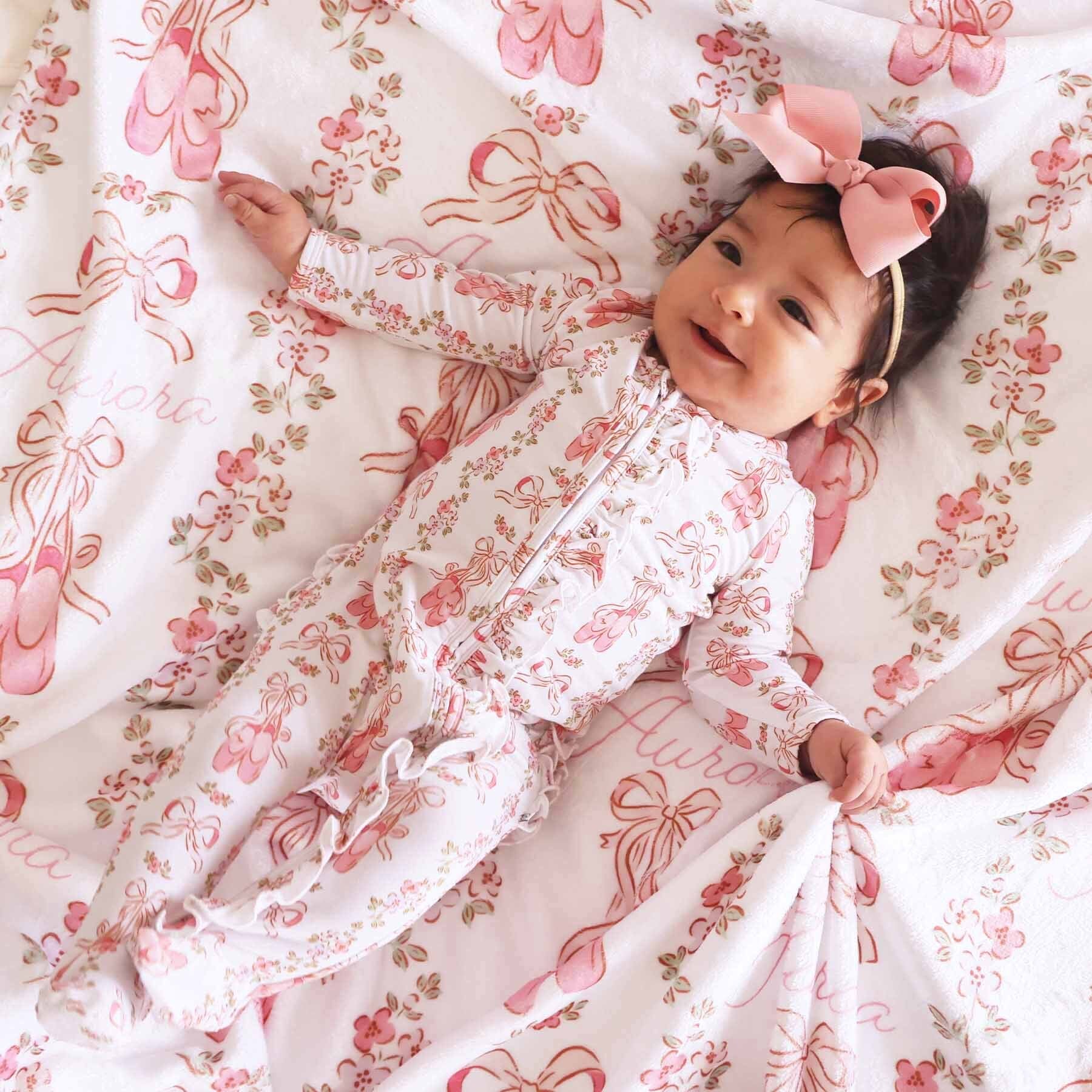  Girl Ruffle Zipper Footies | Best Sellers、mySite、layawaytickets