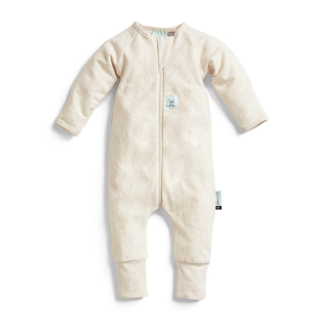  ergoPouch Organic Layers Long Sleeve Babygrow 0.2 TOG - Oatmeal、mySite、merchandisen