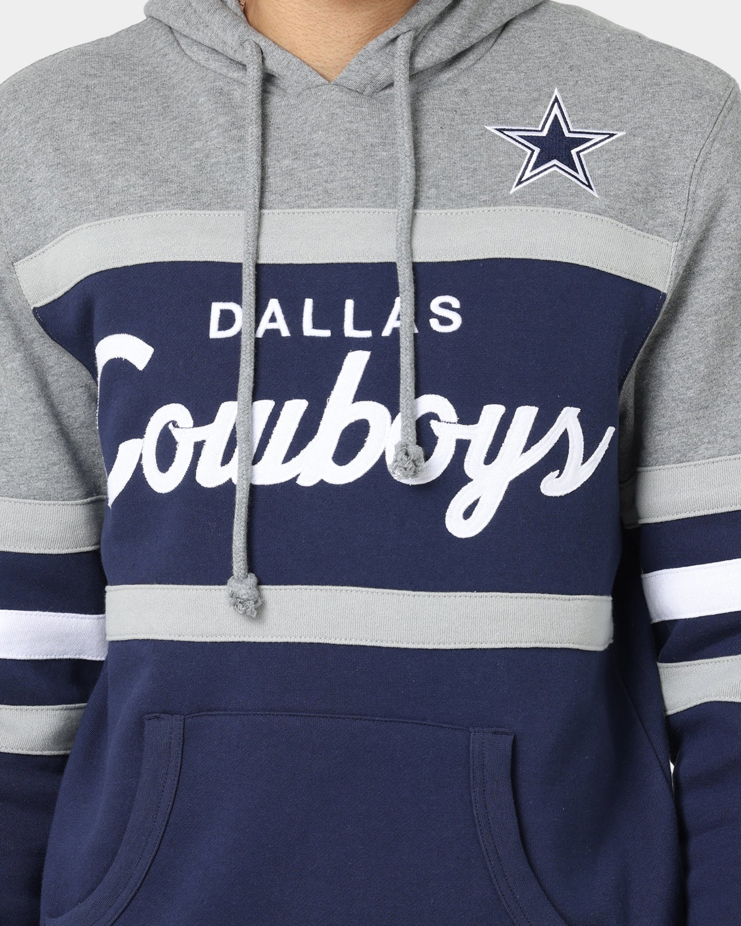 Mitchell & Ness Dallas Cowboys Head Coach Hoodie Navy、mySite、zt4zffjzw
