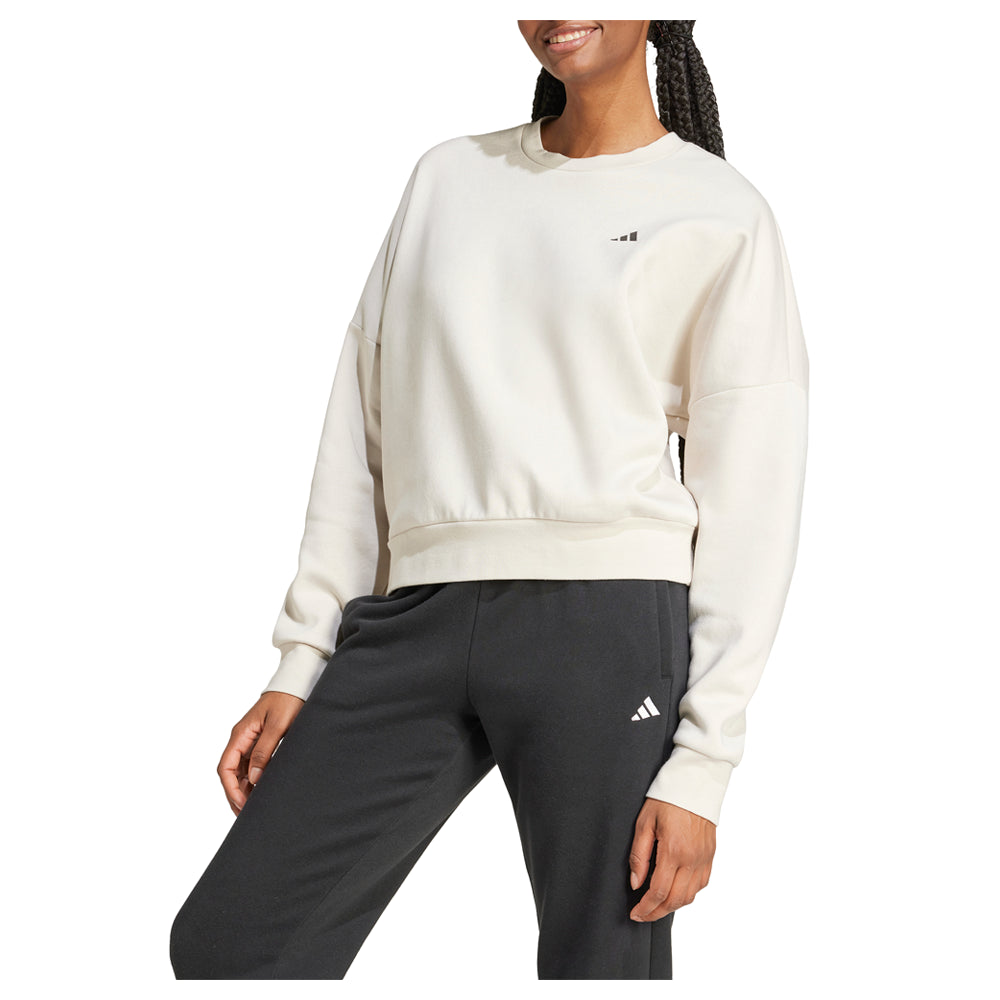 Small Logo Feel Cozy Crew Neck Sweatshirt、mySite、gtrtttuynbv