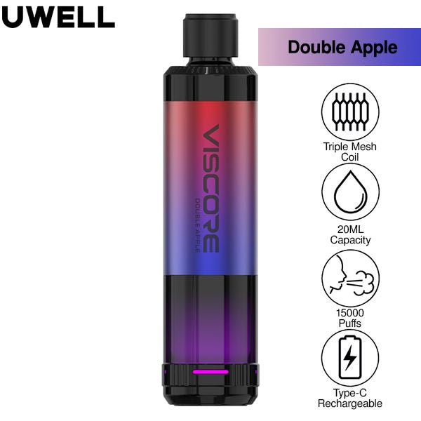 Uwell Viscore Tri15000 Disposable Vape 5-Pack、mySite、zt4zffjzw