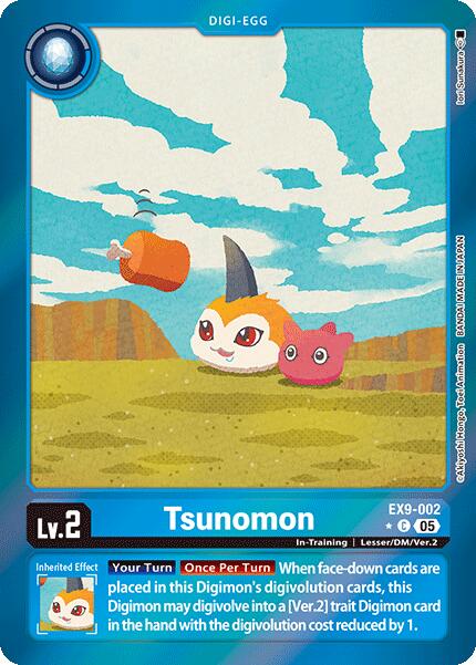 Tsunomon EX9-002 (Limited Foil) Versus Monsters、mySite、waistdrama
