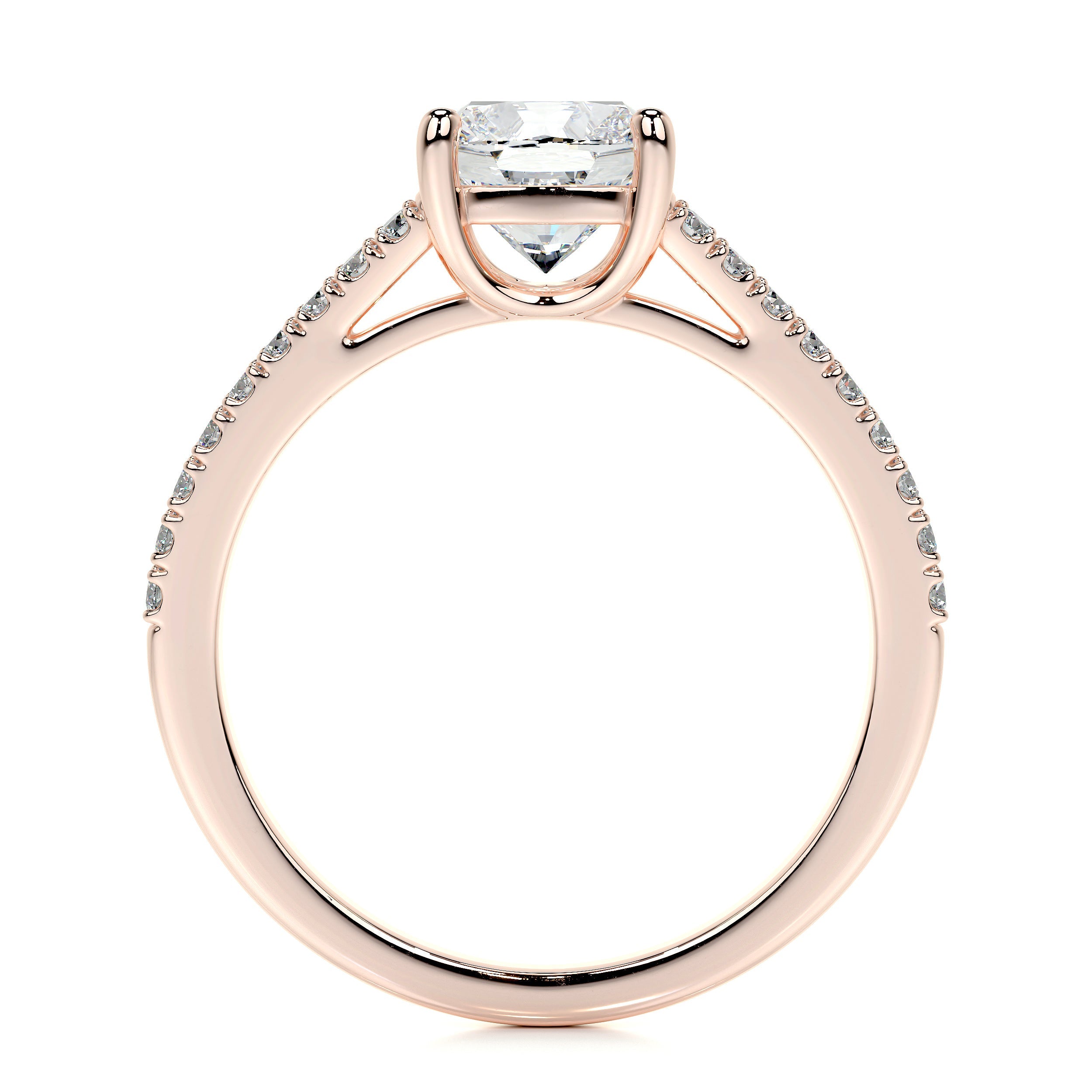 Sadie Lab Grown Diamond Ring -14K Rose Gold、mySite、hinf8tx79