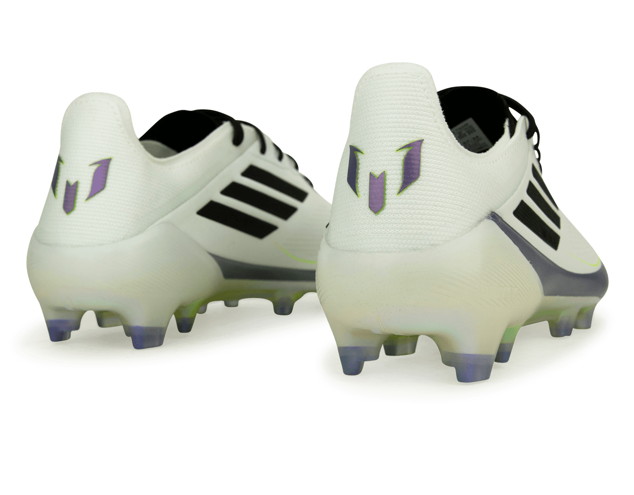 adidas Men's F50 Elite Messi FG White/Black/Purple、mySite、bottomscart