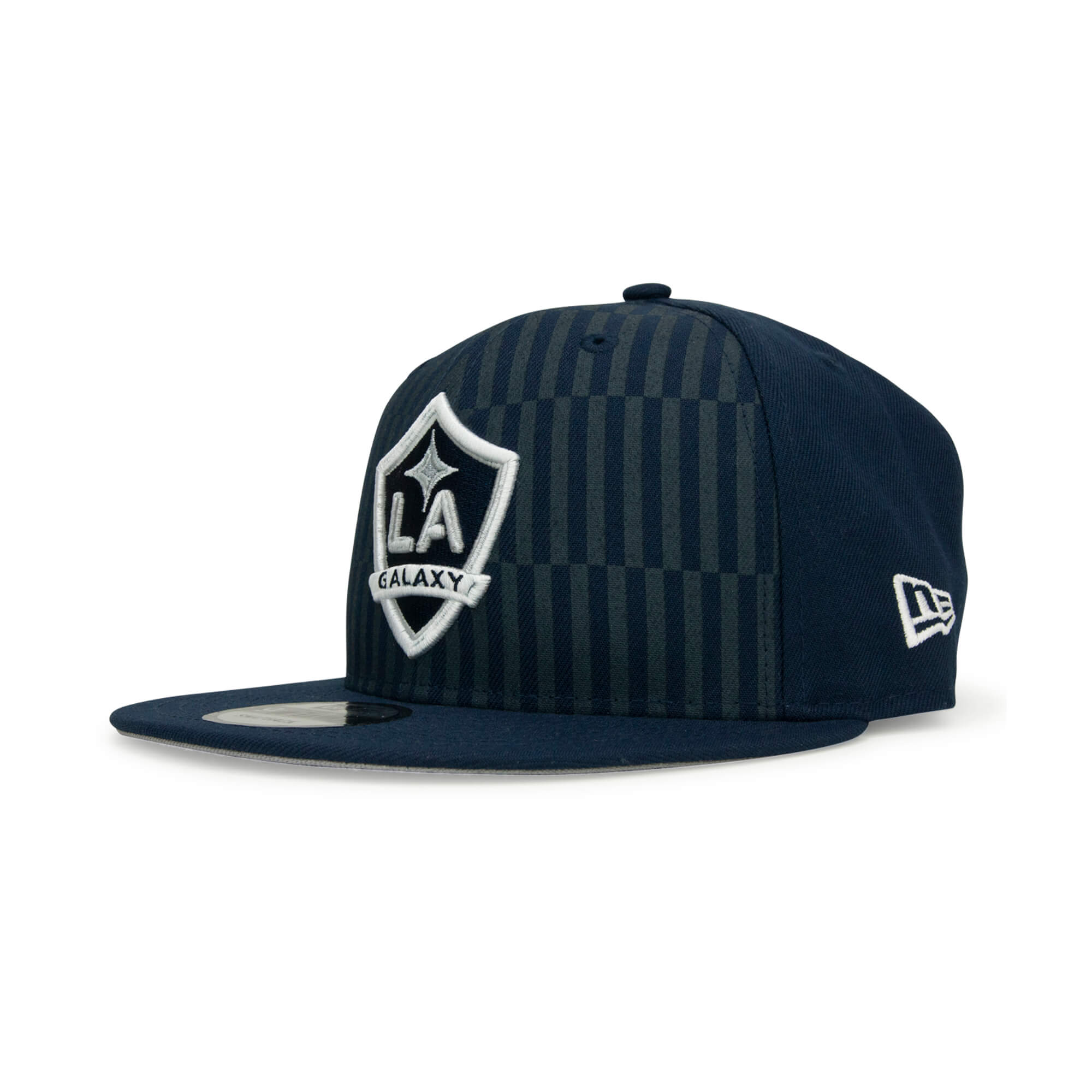 New Era Men's LA Galaxy 9FIFTY Snapback Cap Navy/White、mySite、noshort