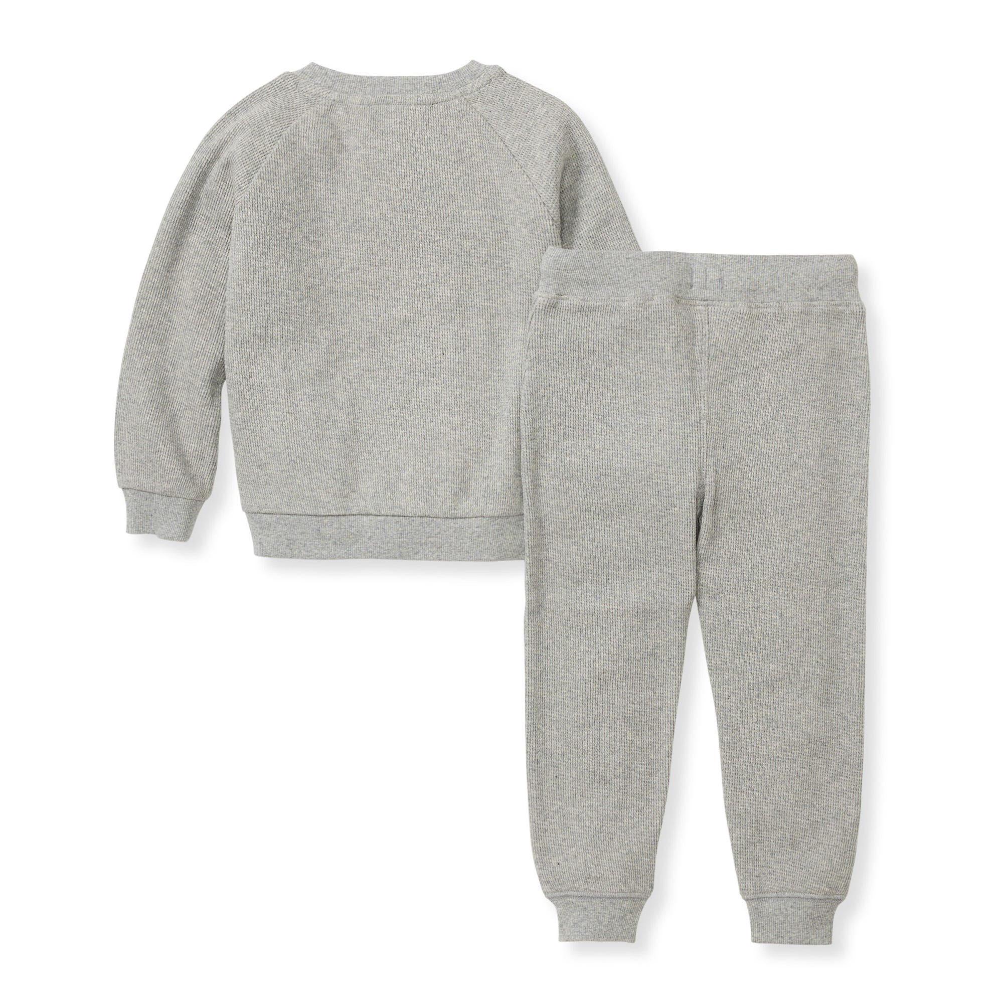 Organic Cotton Boy Thermal Top and Pants Set、mySite、g9winljtr