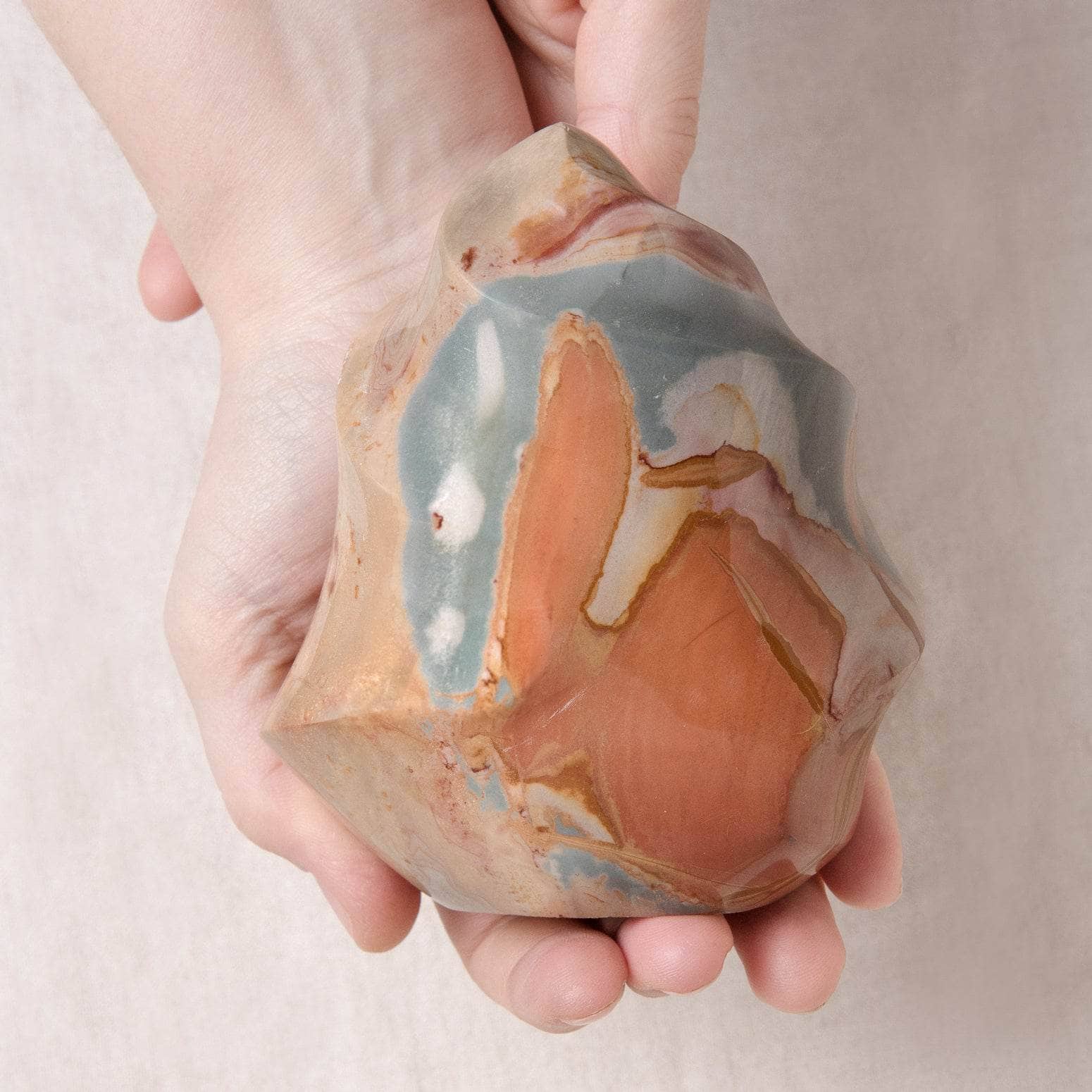 Polychrome (Desert Magic) Jasper Freeform Flame Crystals、mySite、hinf8tx79