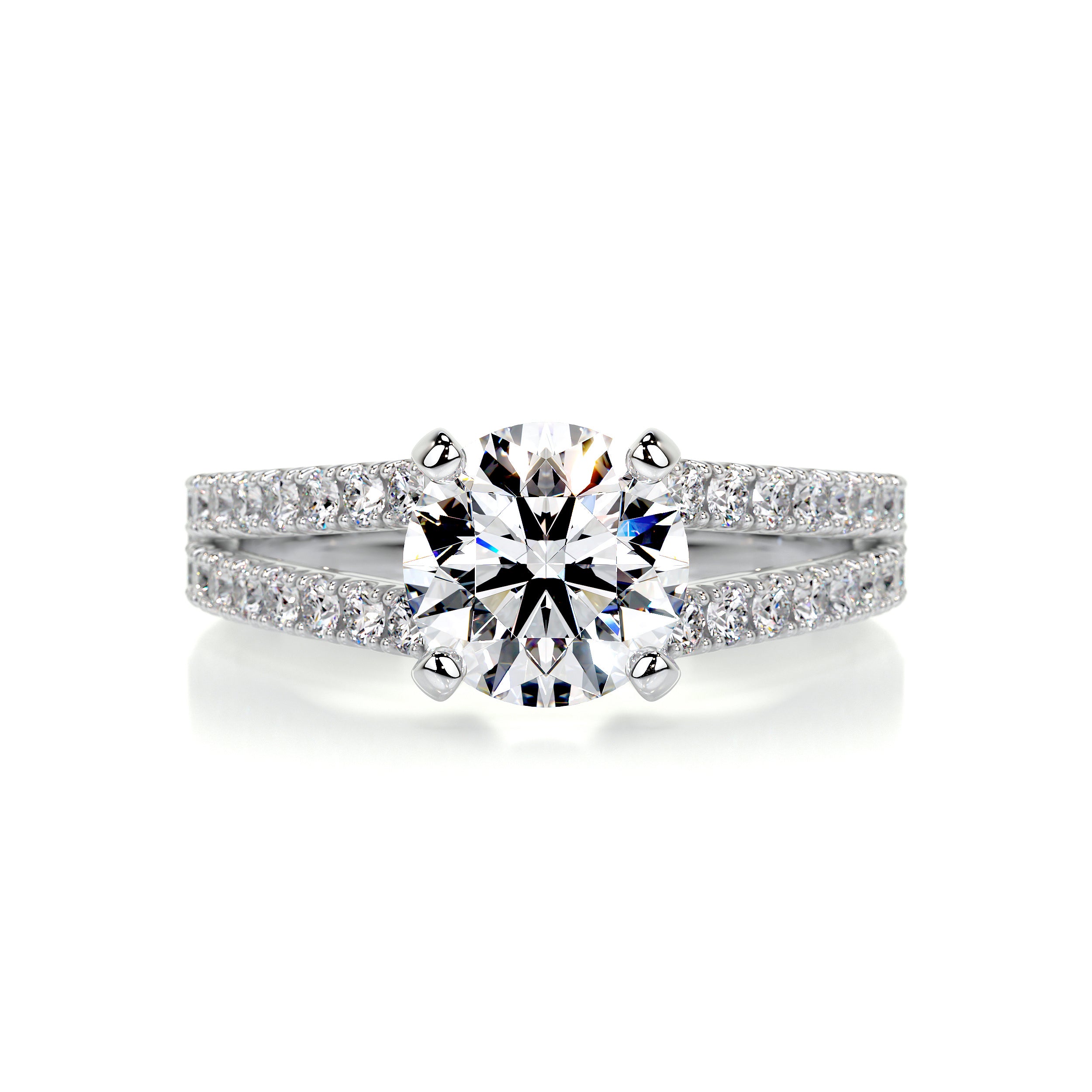 Sadie Diamond Engagement Ring -18K White Gold、mySite、hinf8tx79