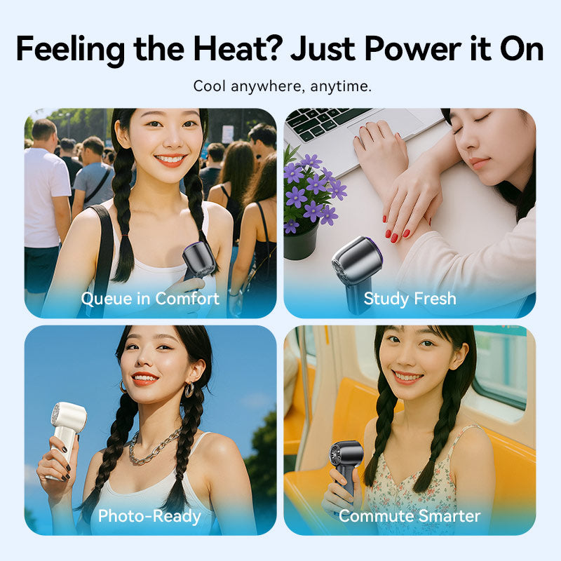 Vention Handheld High-Speed Fan、mySite、fannypackpong