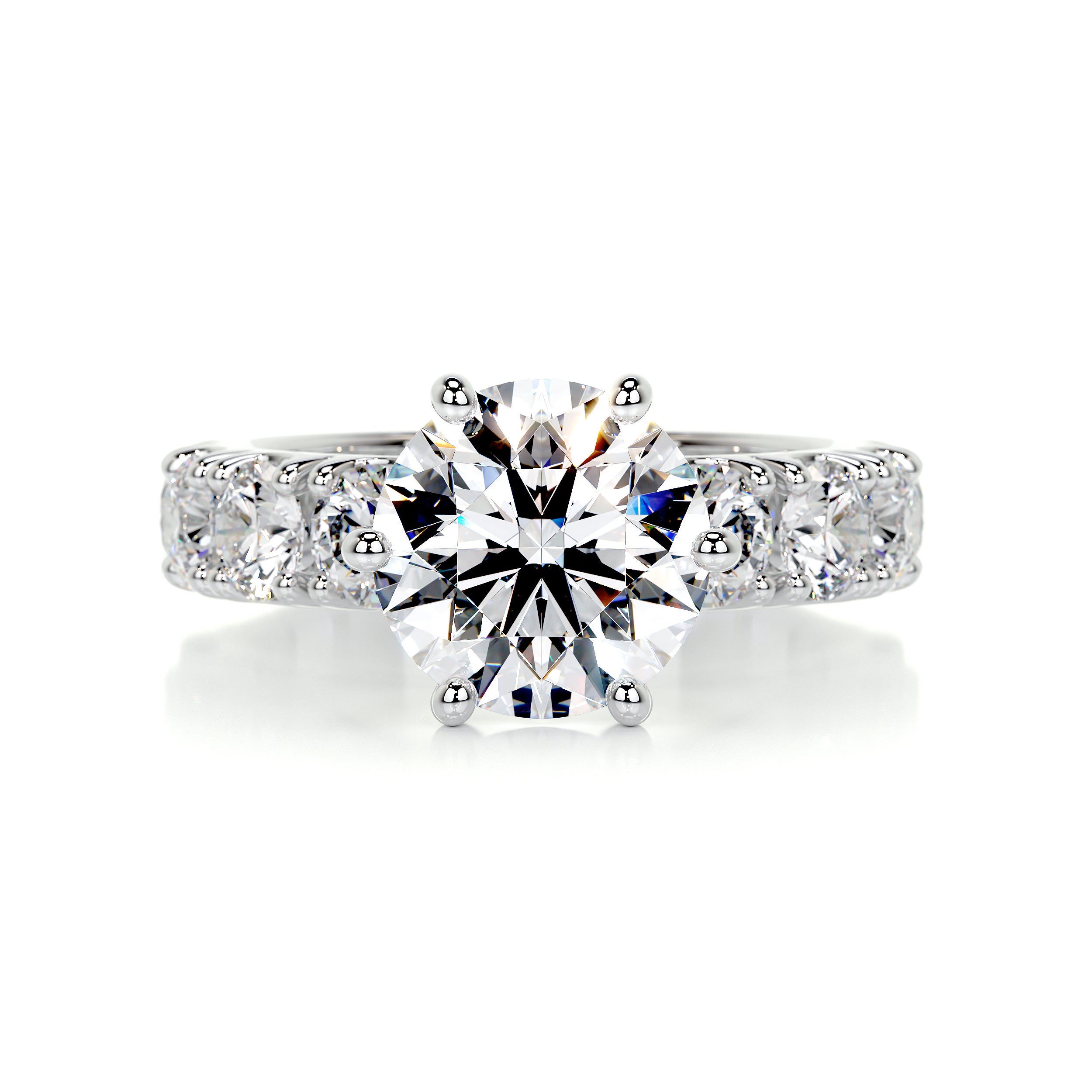Molly Diamond Engagement Ring -14K White Gold、mySite、hinf8tx79