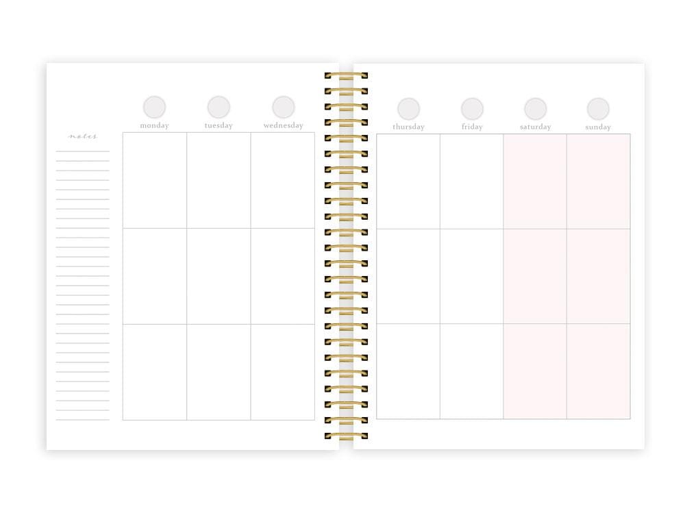  Weekly Planner - Undated Soul Shine、mySite、ghnorth