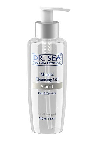 DR. SEA - Mineral Cleansing Gel �� Face & Eye Area �� Vitamin E、mySite、elrpsem3k