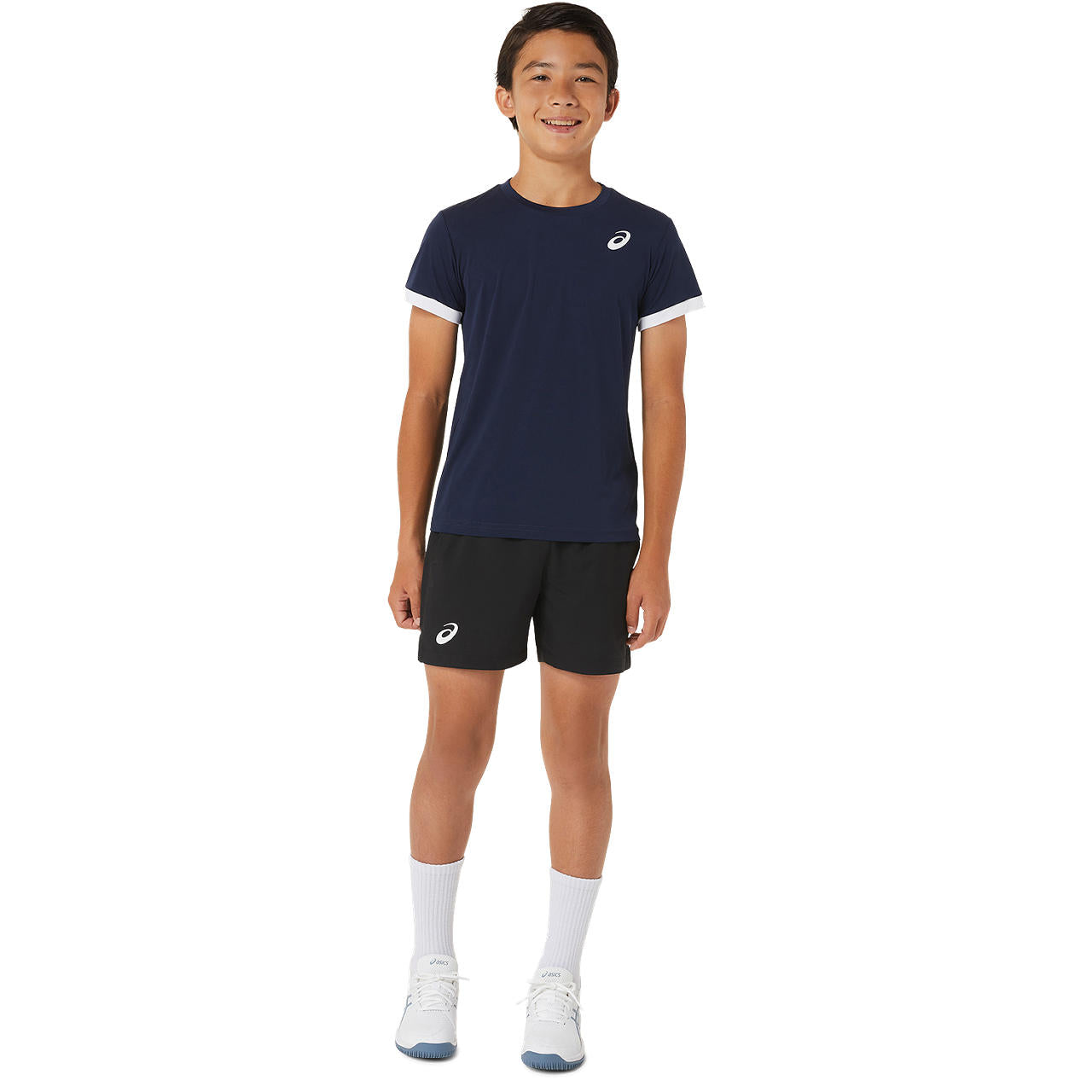 Asics Boys' Tennis Short (Black)