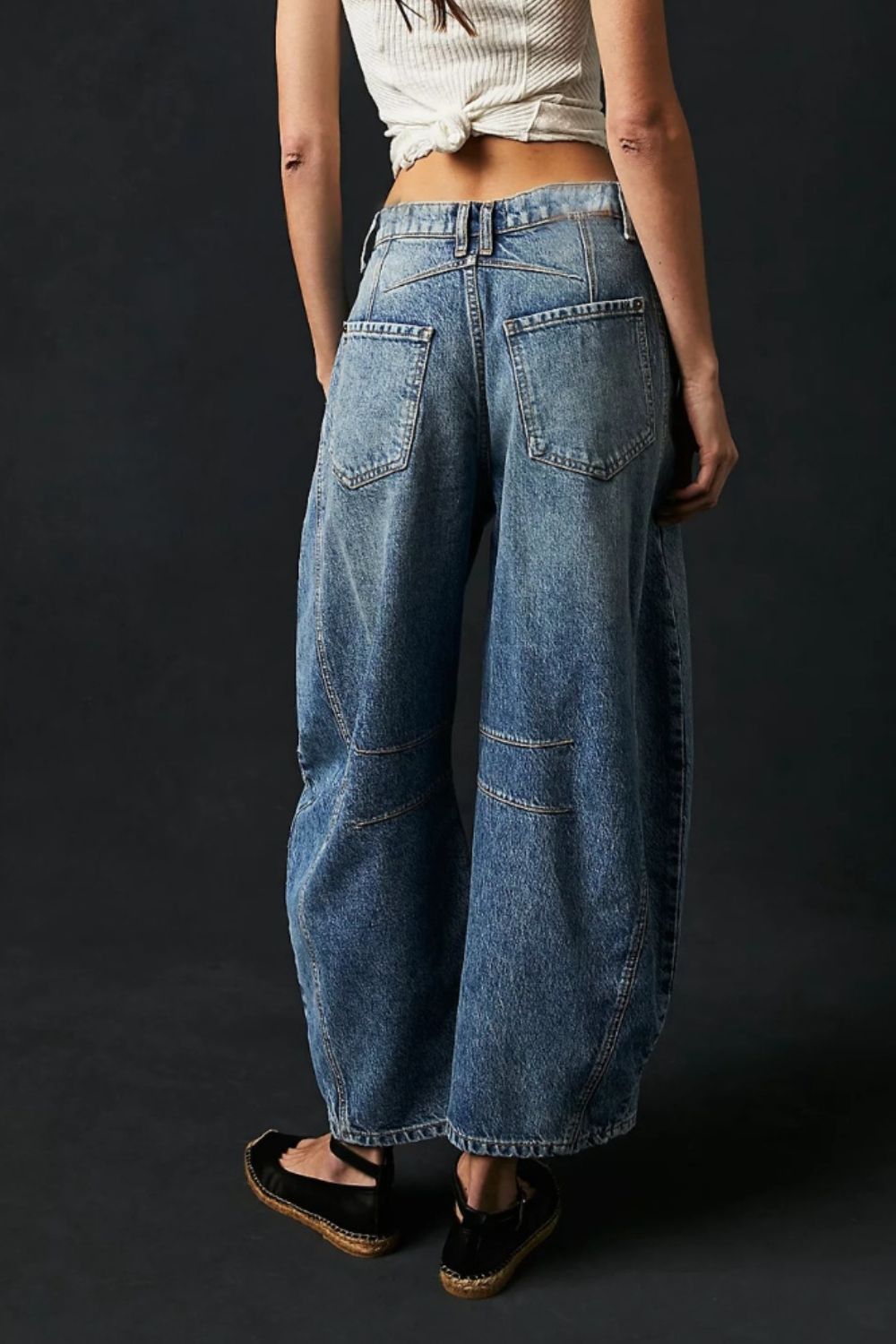  Cora Wide Leg Jeans with Pockets、mySite、justintrudeaud