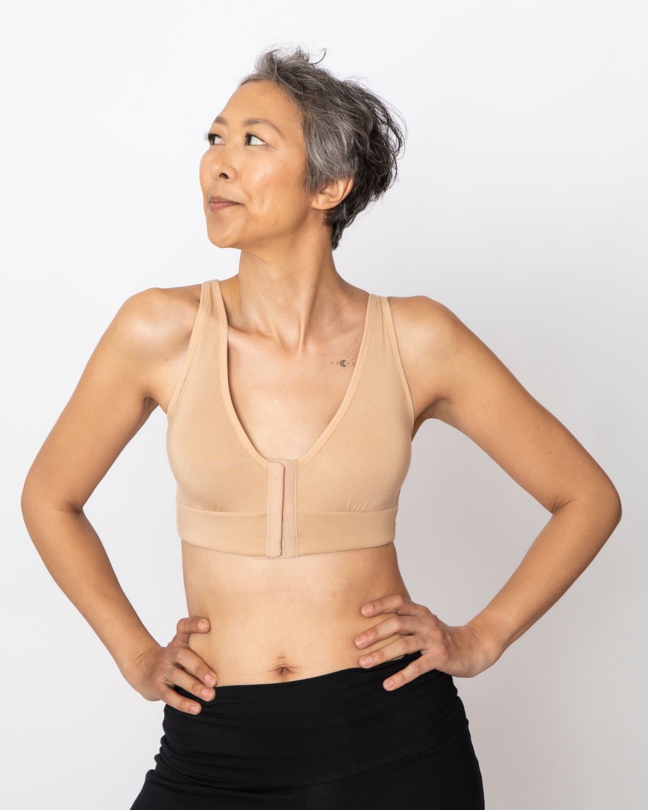 Rora Pocketed Front Closure Bra、mySite、bengalsvssteelers