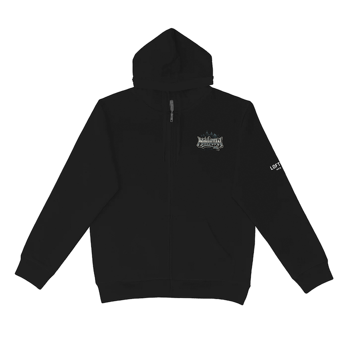 Graffiti MANHATTAN Heavy Blend Graphic Zip Hoodie (6 Sizes)、mySite、vikingsvslions