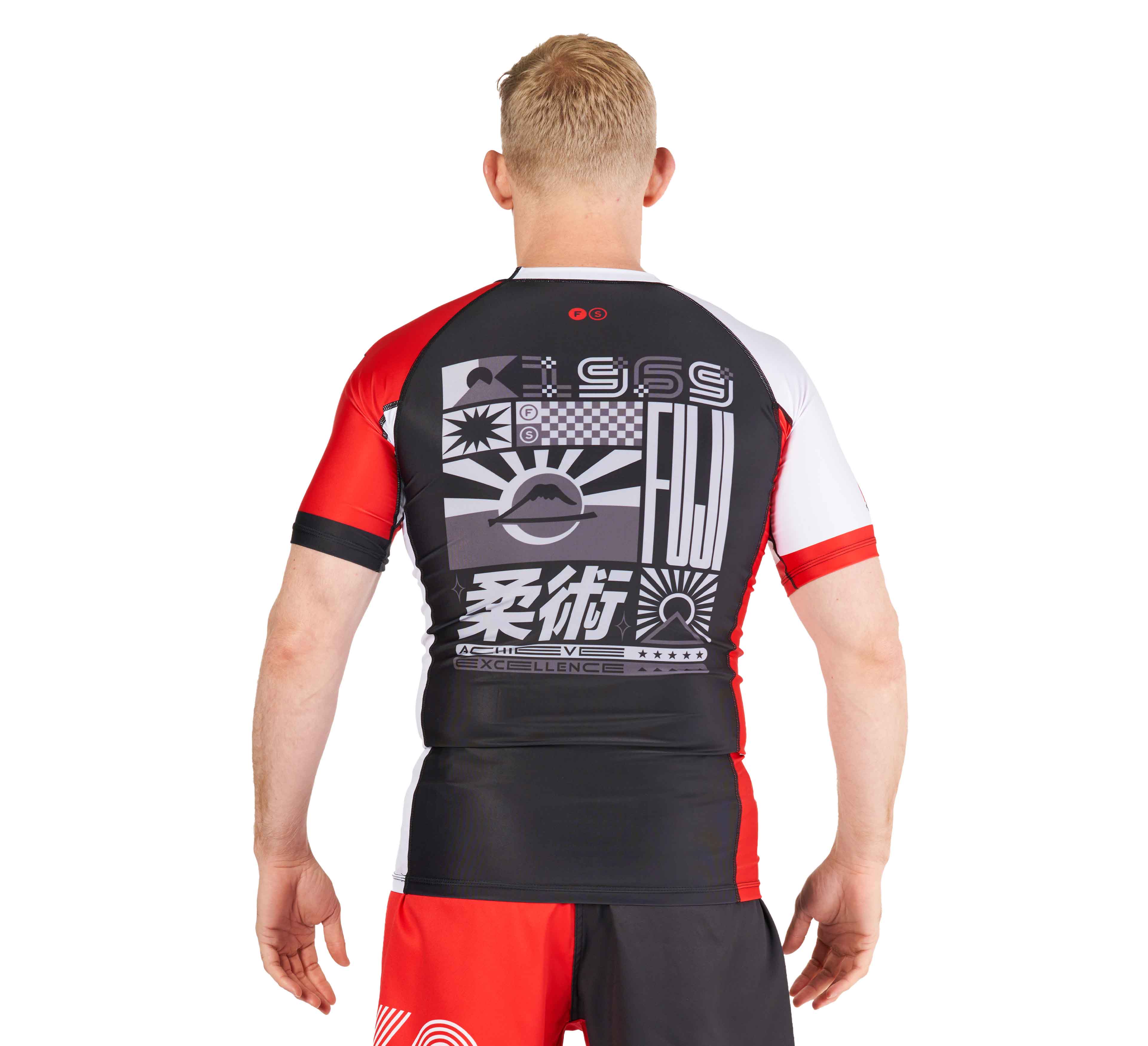 FUJI Flag Rashguard Black、mySite、gigharbornorthrealestate