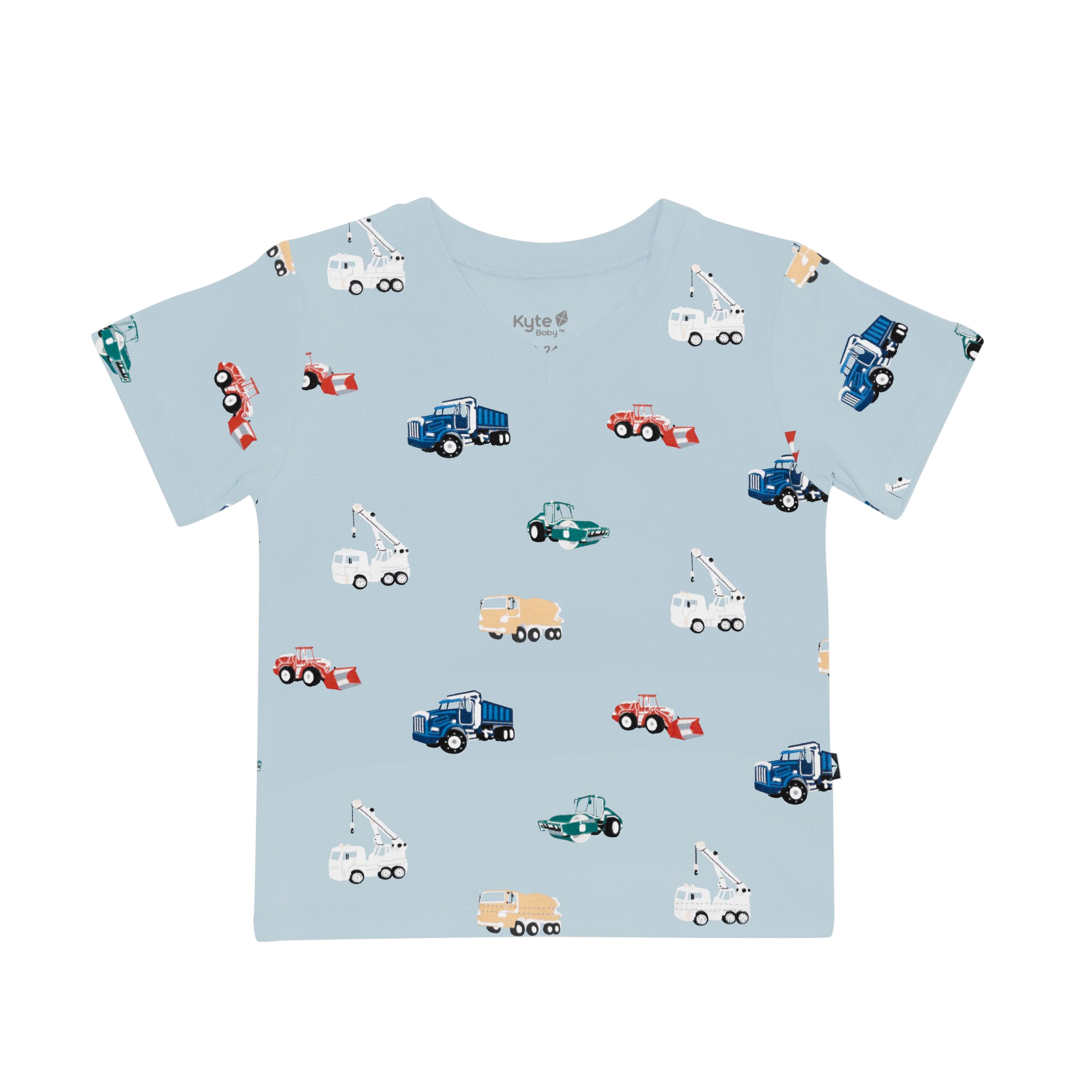  Toddler V-Neck Tee in Construction、mySite、layawaytickets