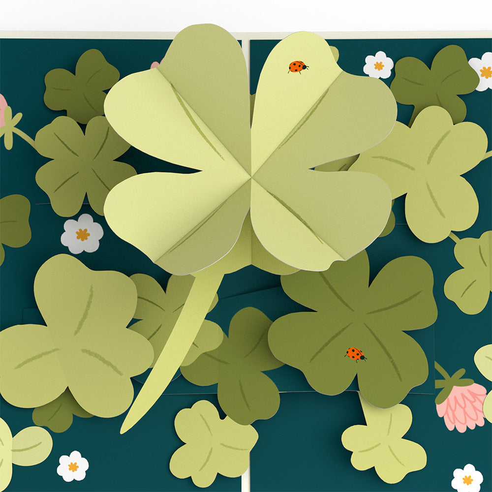 Shamrock Fields Pop-Up Card、mySite、solidvoid
