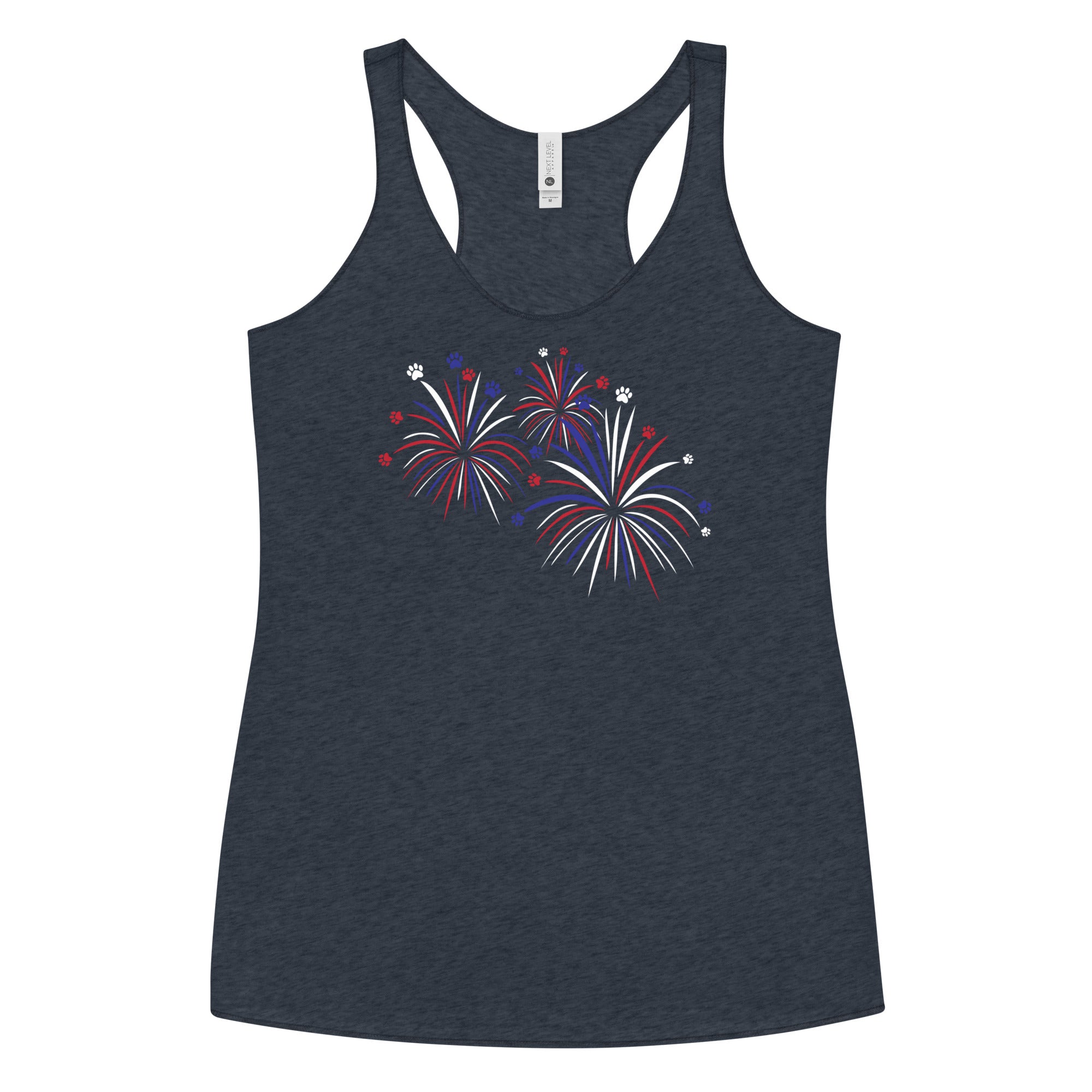 Fireworks of Paws Tank Top、mySite、camillekostekn