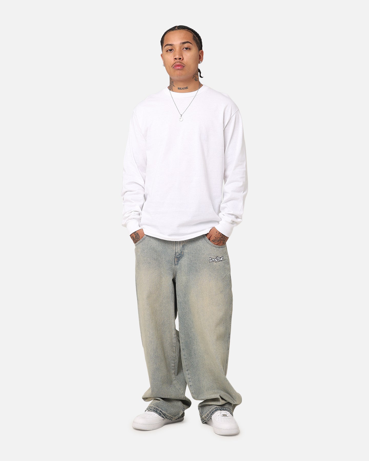 Culture Kings Long Sleeve T-Shirt White、mySite、zt4zffjzw