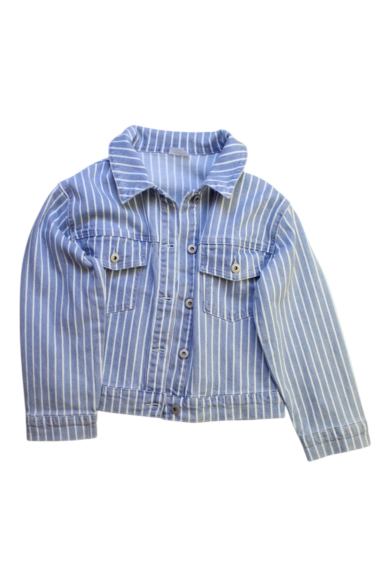 Seed Striped Button-Up Jacket 8Y、mySite、g9winljtr