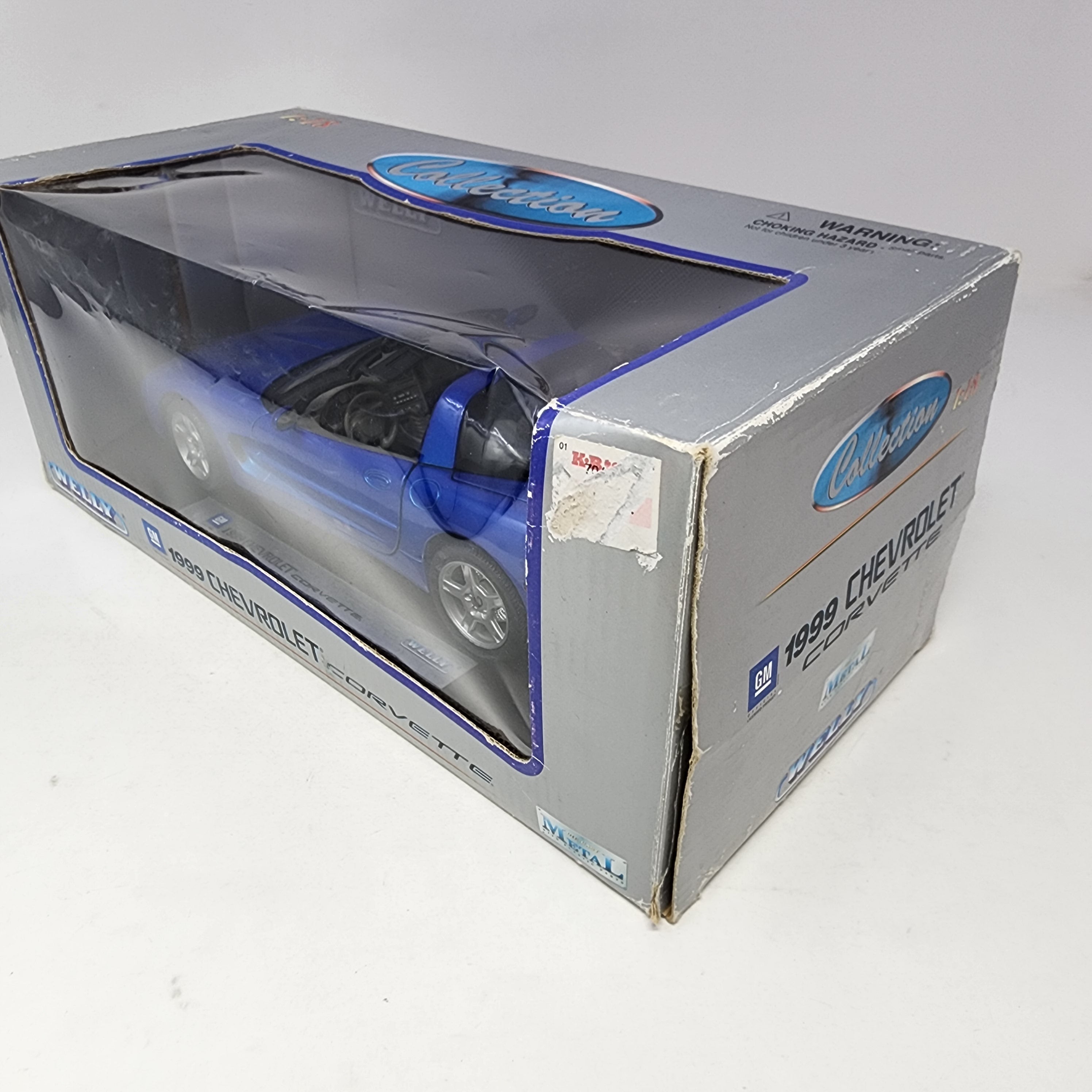 1999 Chevrolet Corvette * Blue * Welly Collectibles 1/18 Scale、mySite、hgirdovlk