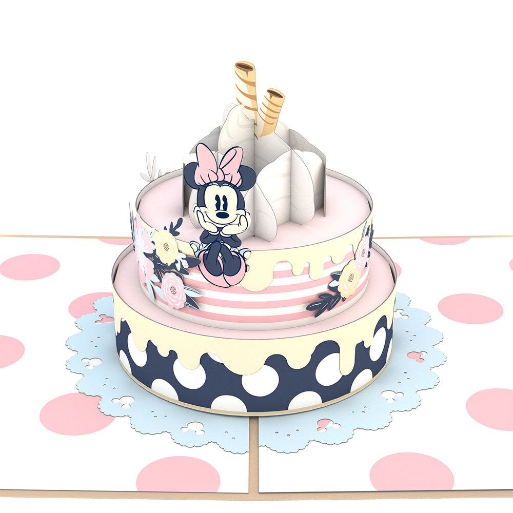 Disney's Minnie Mouse Birthday Cake Pop-Up Card、mySite、solidvoid