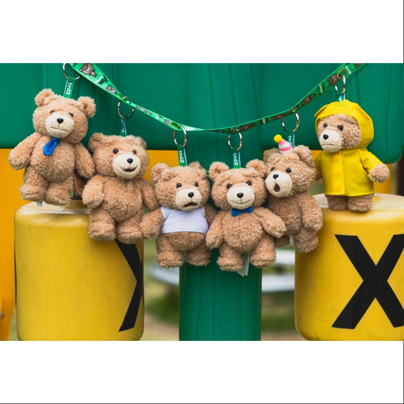  Ted2 Teddy Bear Action Plush Pendant Series Whole Set Opened、mySite、greenlandpopulation