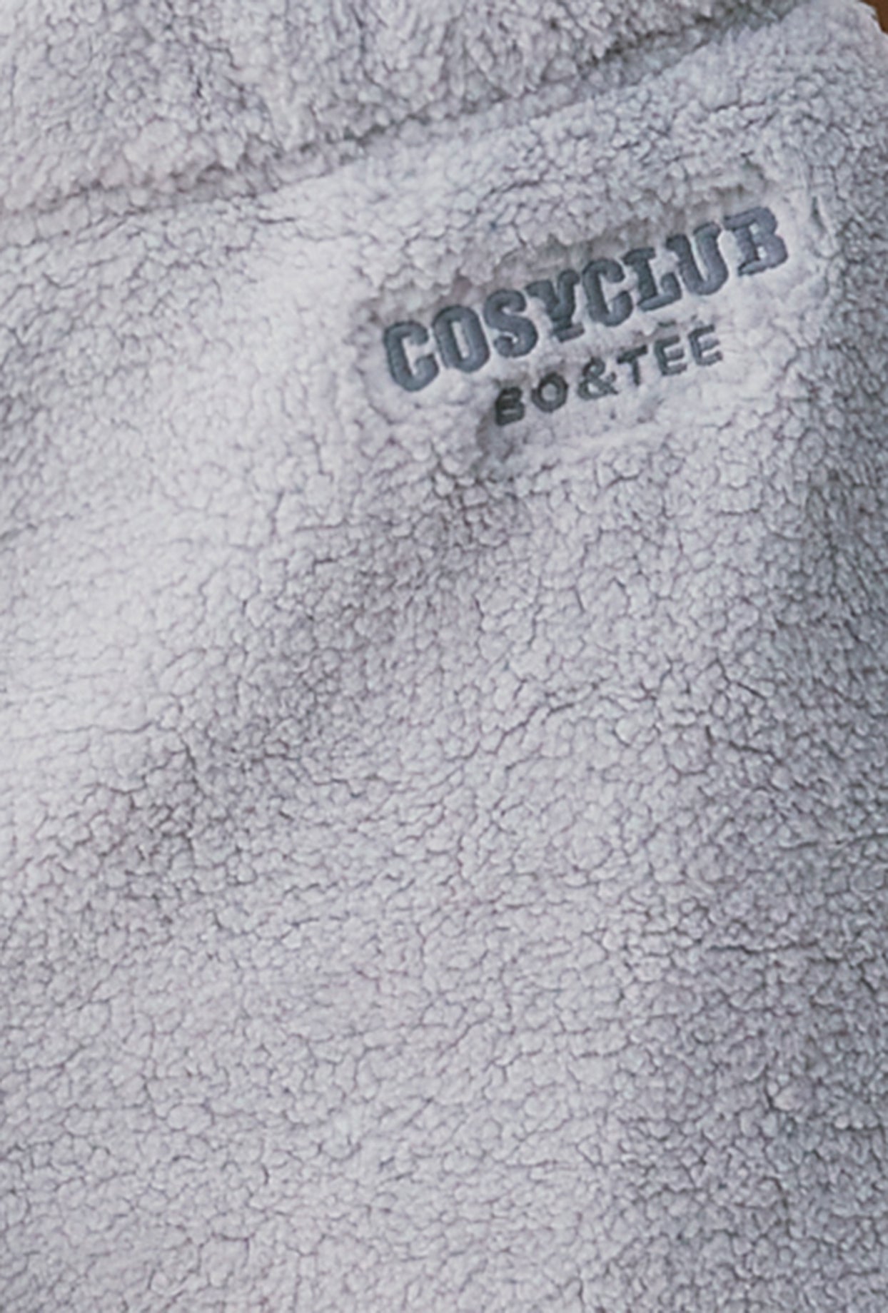 Fleece Wide Leg Joggers in Fog、mySite、solidvoid