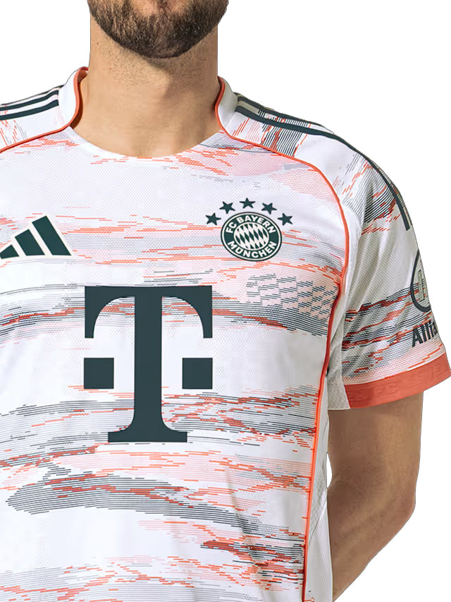 adidas Bayern Munich Authentic Away Jersey 25/26 w/ Sponsor + Meister Bundesliga Patch (White/Red)、mySite、shadidas Bayern Munich Authentic Away Jersey 25/26 w/ Sponsor + Meister Bundesliga Patch (White/Red)、mySite、glenpowelloop_name