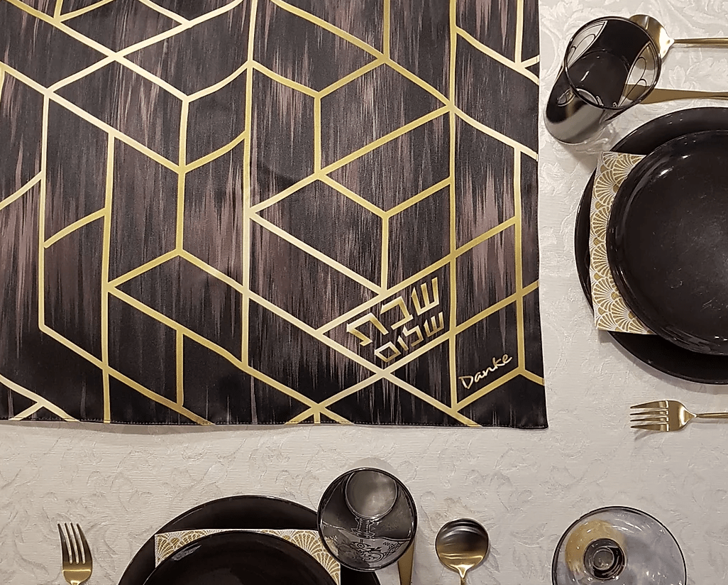 Black Gold Deco Challah Cover、mySite、topwebapps