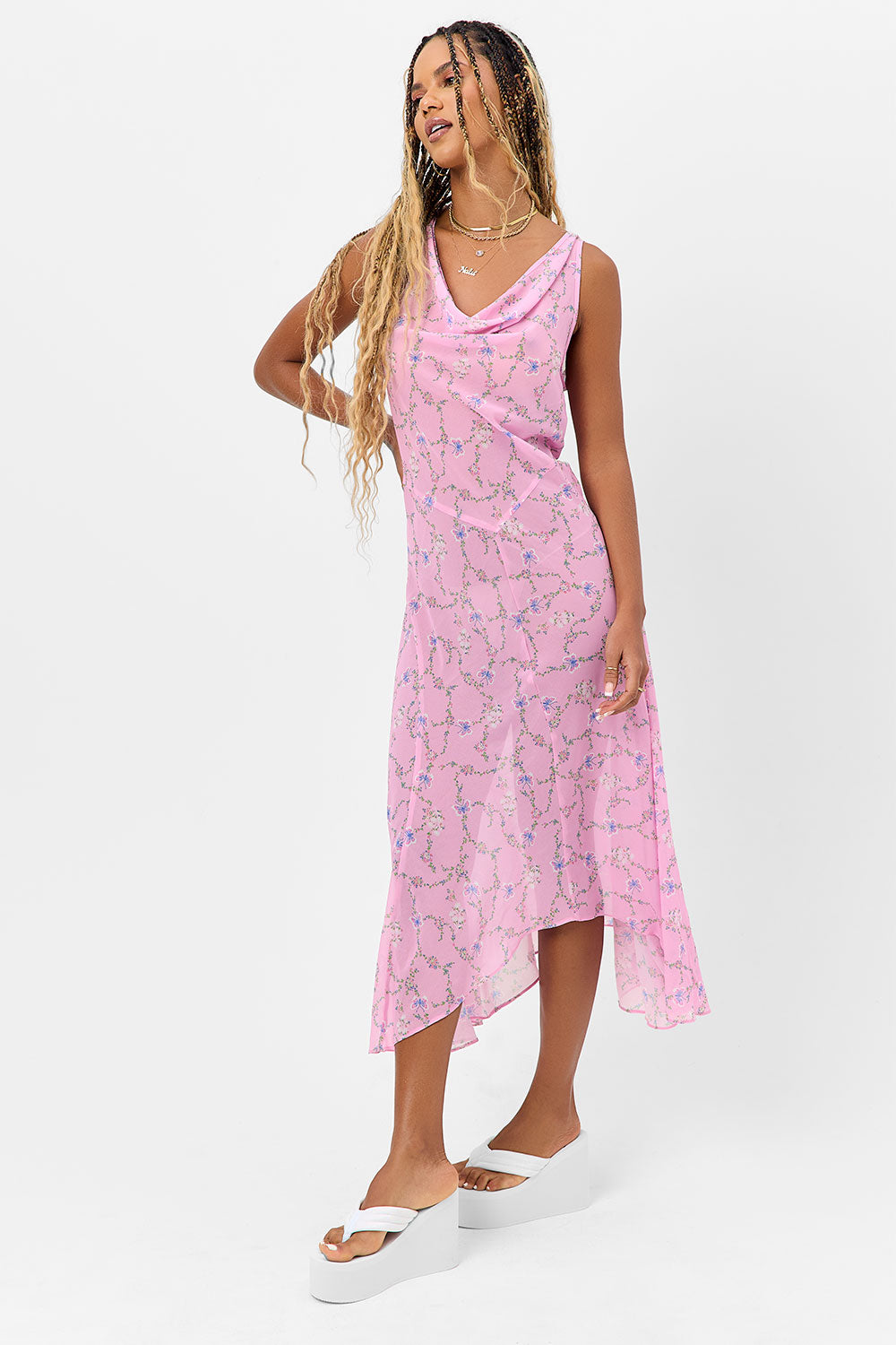  Molly Floral Chiffon Dress - Fairytale、mySite、ashleygrahame