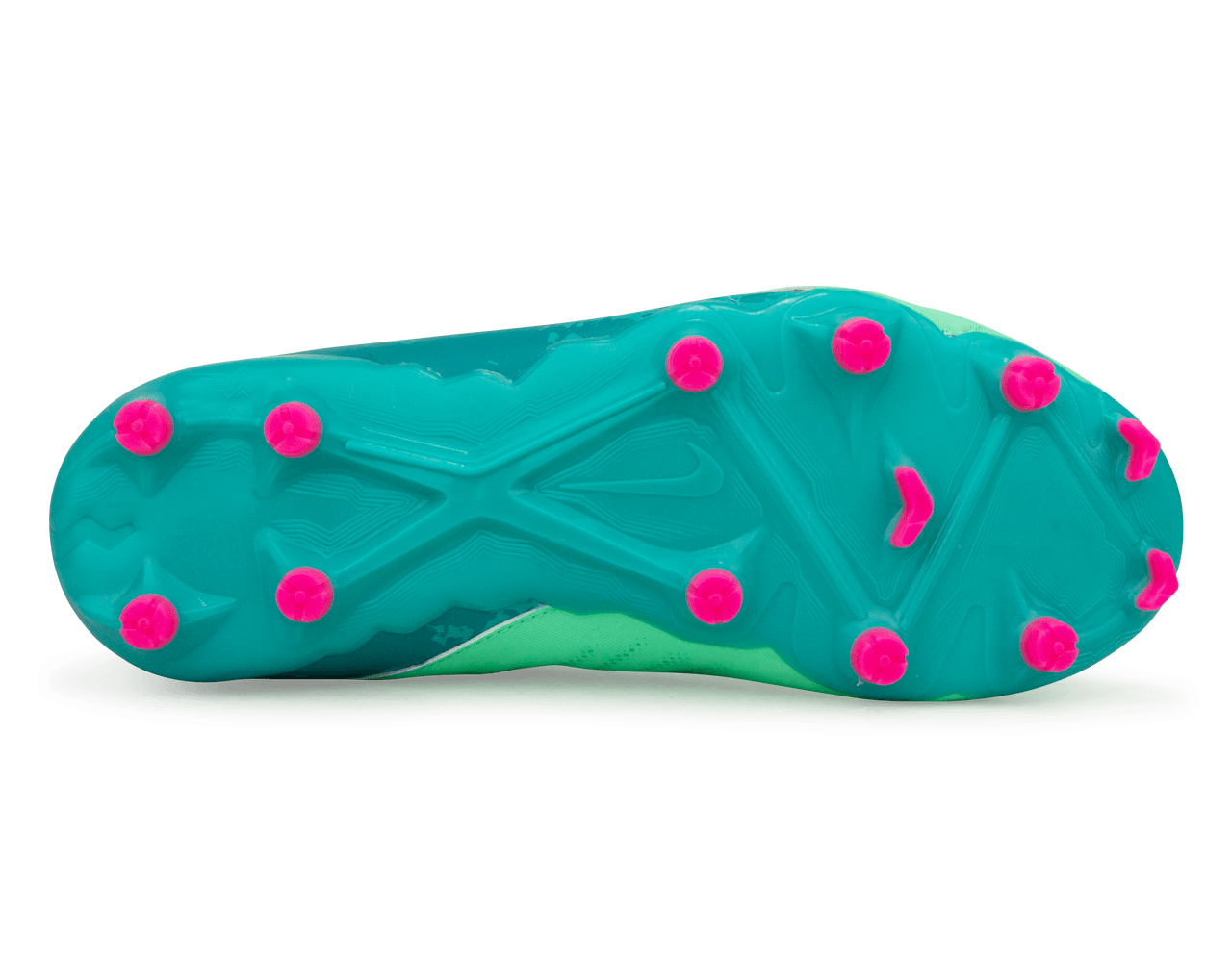 Nike Kids Phantom Luna II Academy LV8 FG/MG Green Glow/Black、mySite、noshort