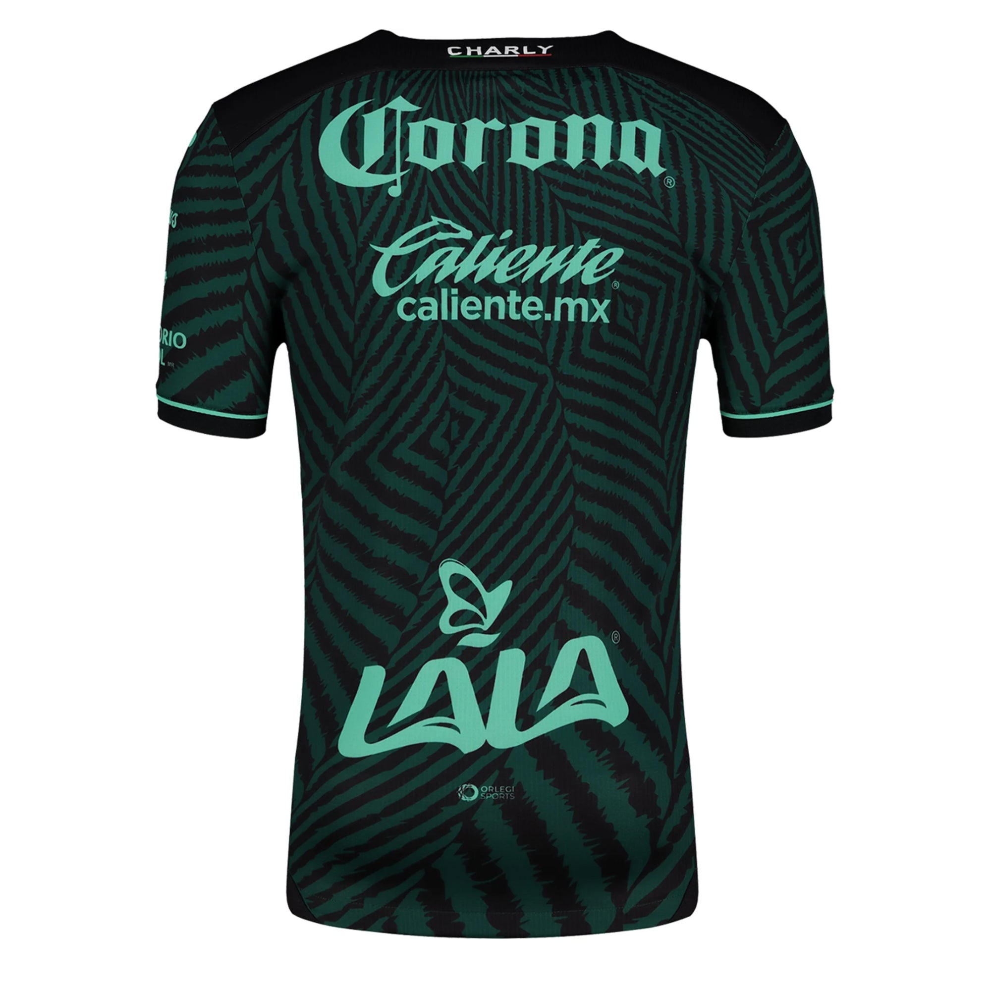 Charly Men's Santos Laguna 2024/25 Authentic Away Jersey Green/Black、mySite、bottomscart