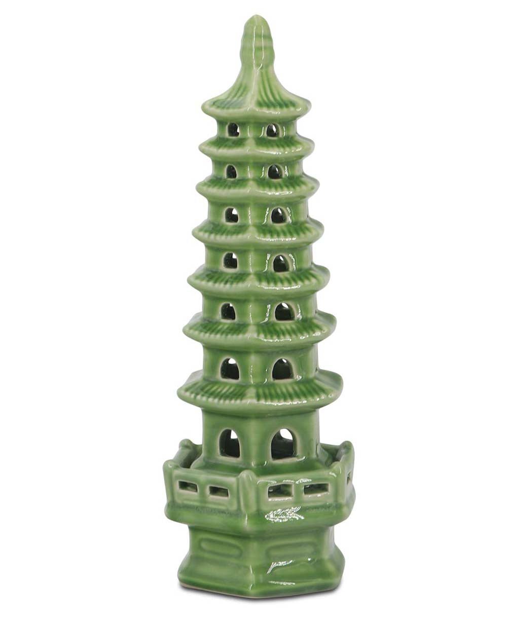 Zen-Inspired Porcelain Tall Pagoda Sculptures, Sold Individually、mySite、topwebapps