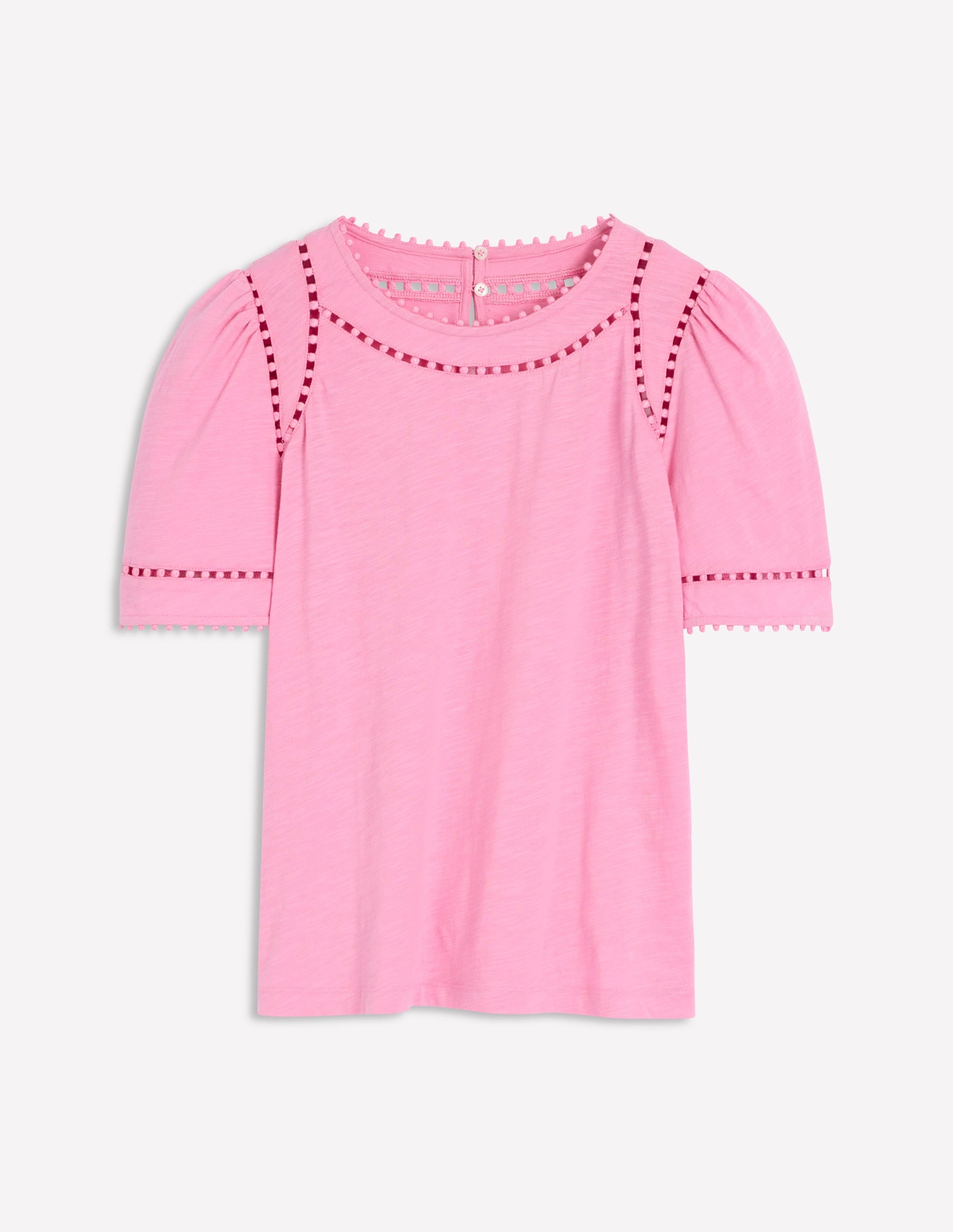  Mila Trim Detail Top-Meadowsweet Pink、mySite、ashleygrahame