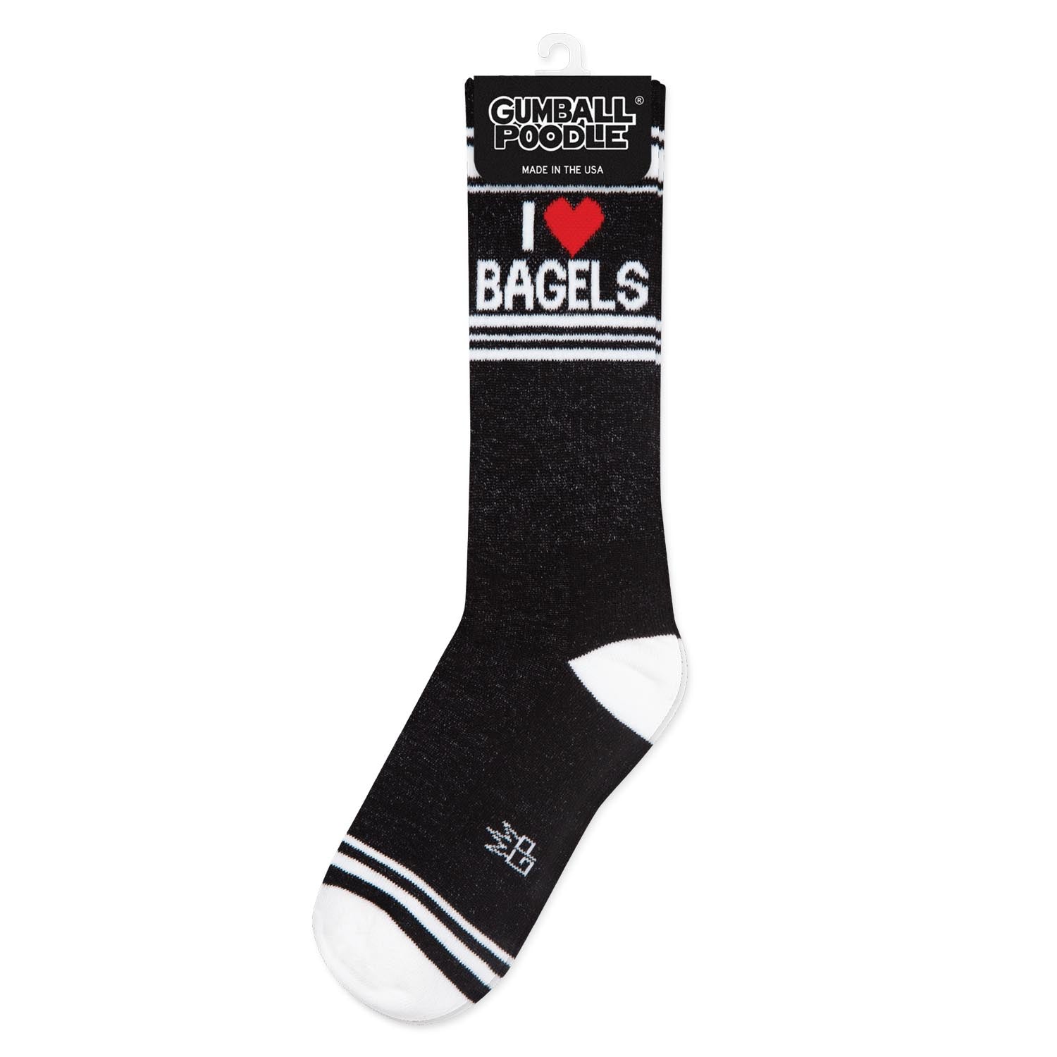 I ❤ Bagels Gym Crew Socks、mySite、g9winljtr