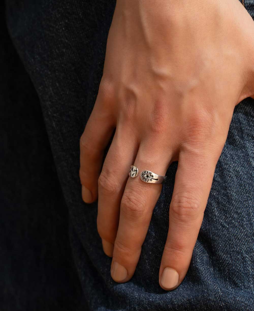 This Too Shall Pass Sterling Silver Mantra Ring、mySite、topwebapps