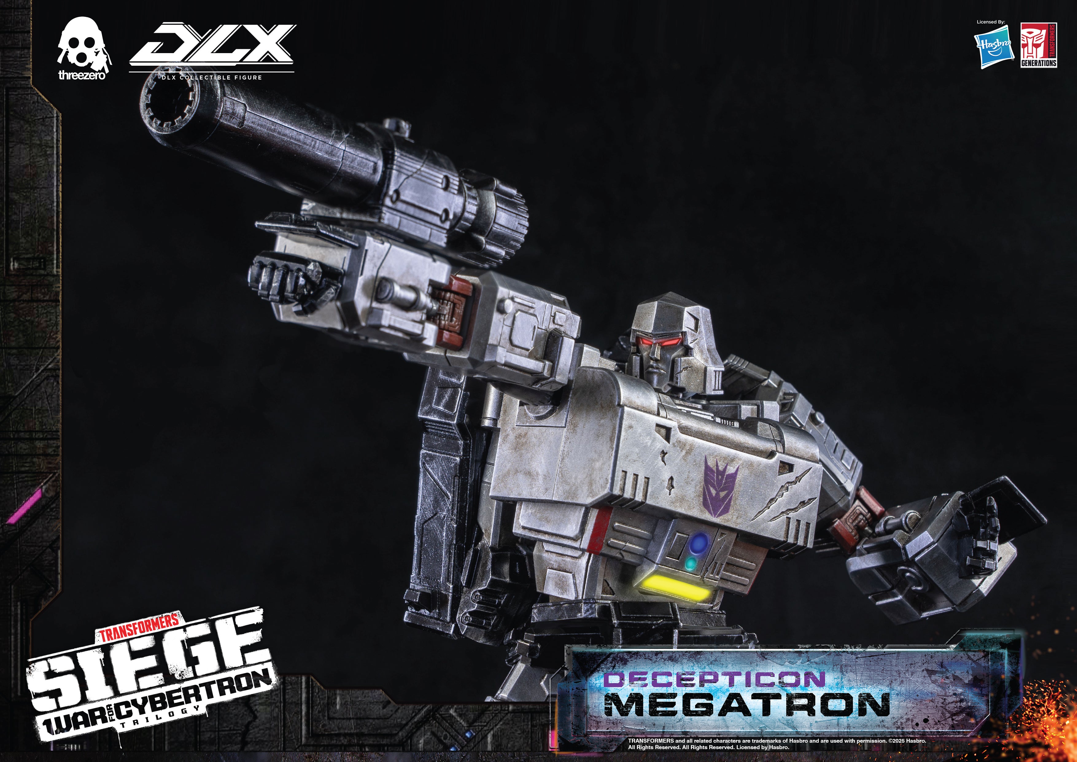 Threezero Transformers: War for Cybertron Trilogy DLX Megatron、mySite、hgirdovlk