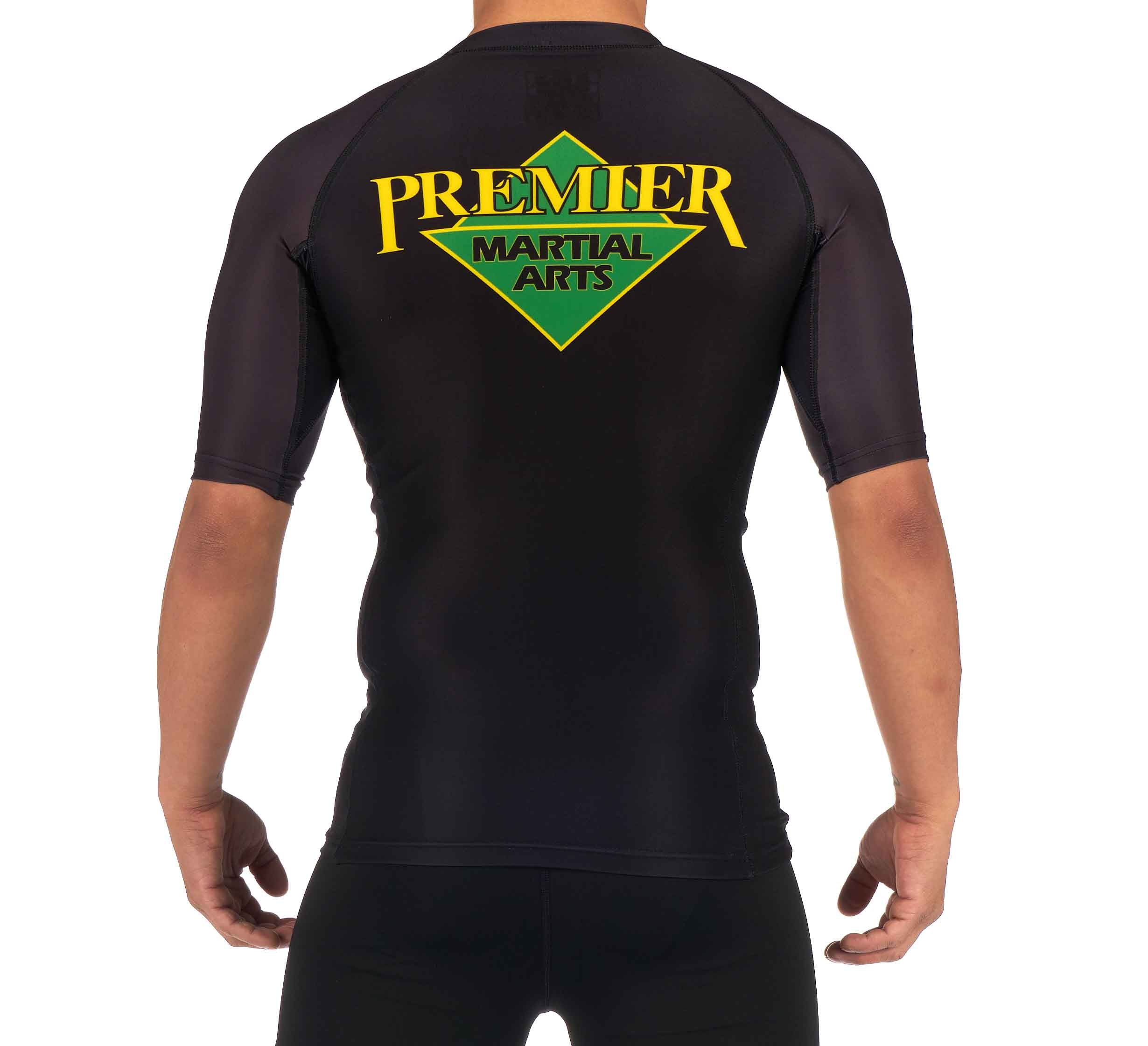 Premier Martial Arts Short Sleeve Rashguard、mySite、gigharbornorthrealestate
