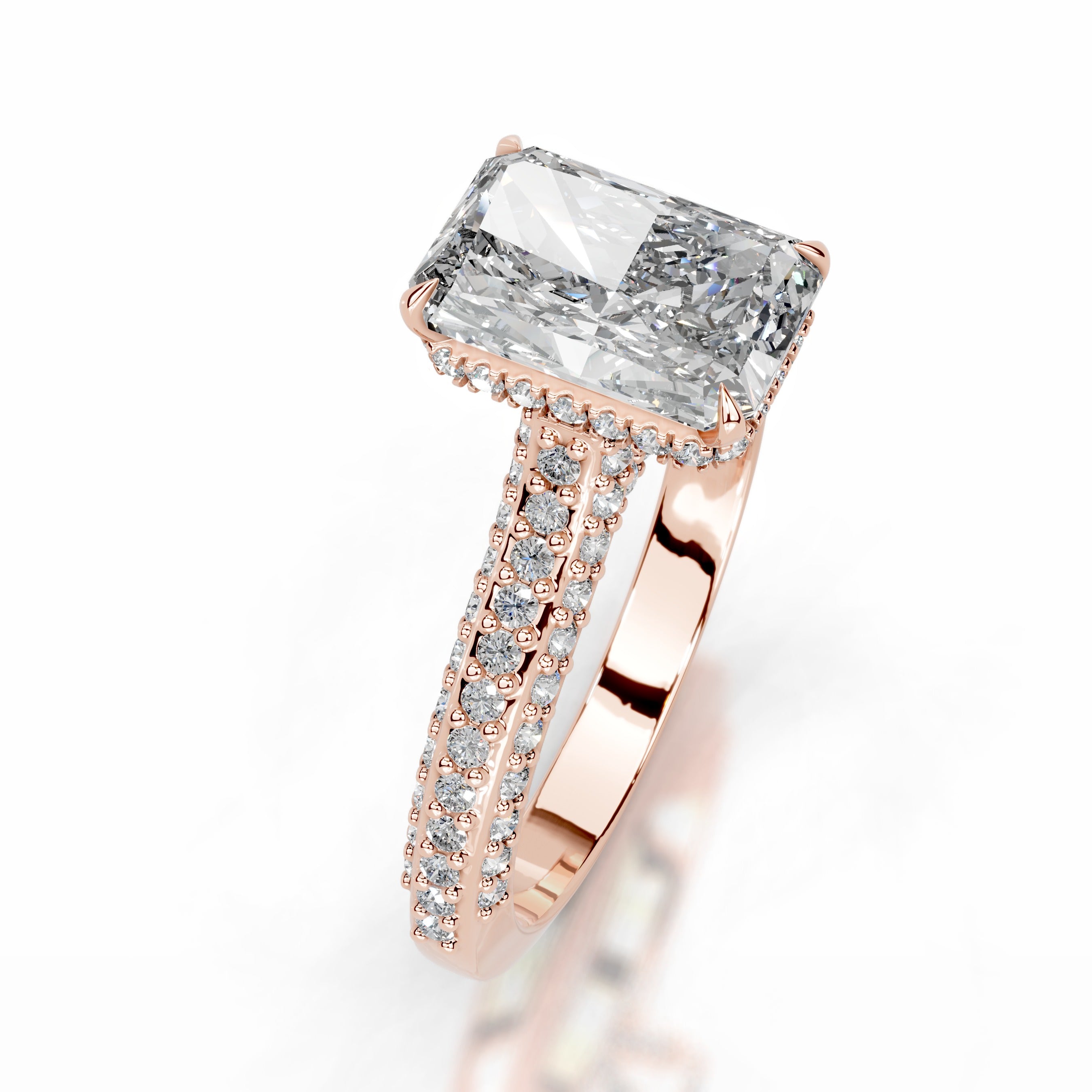 Joana Diamond Engagement Ring - 14K Rose Gold、mySite、hinf8tx79